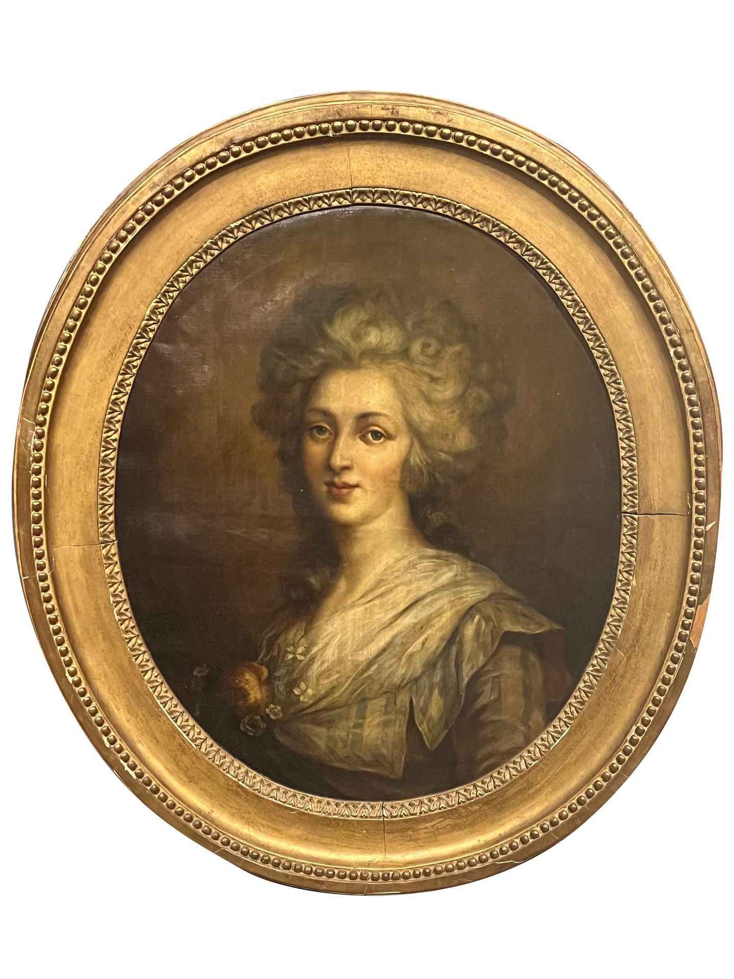 Null Ecole FRANCAISE du XIXè

La reine Marie Antoinette en buste

Toile d'origin&hellip;