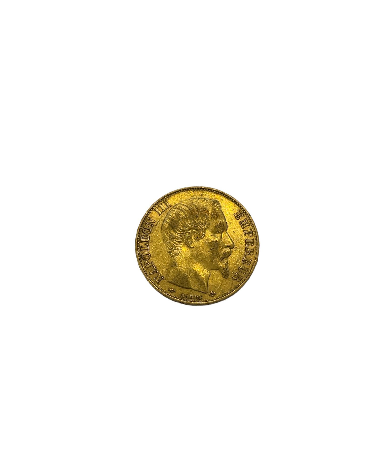 Null FRANKREICH
1 Münze 20 Francs Gold Napoleon III.
Gewicht: 7 g