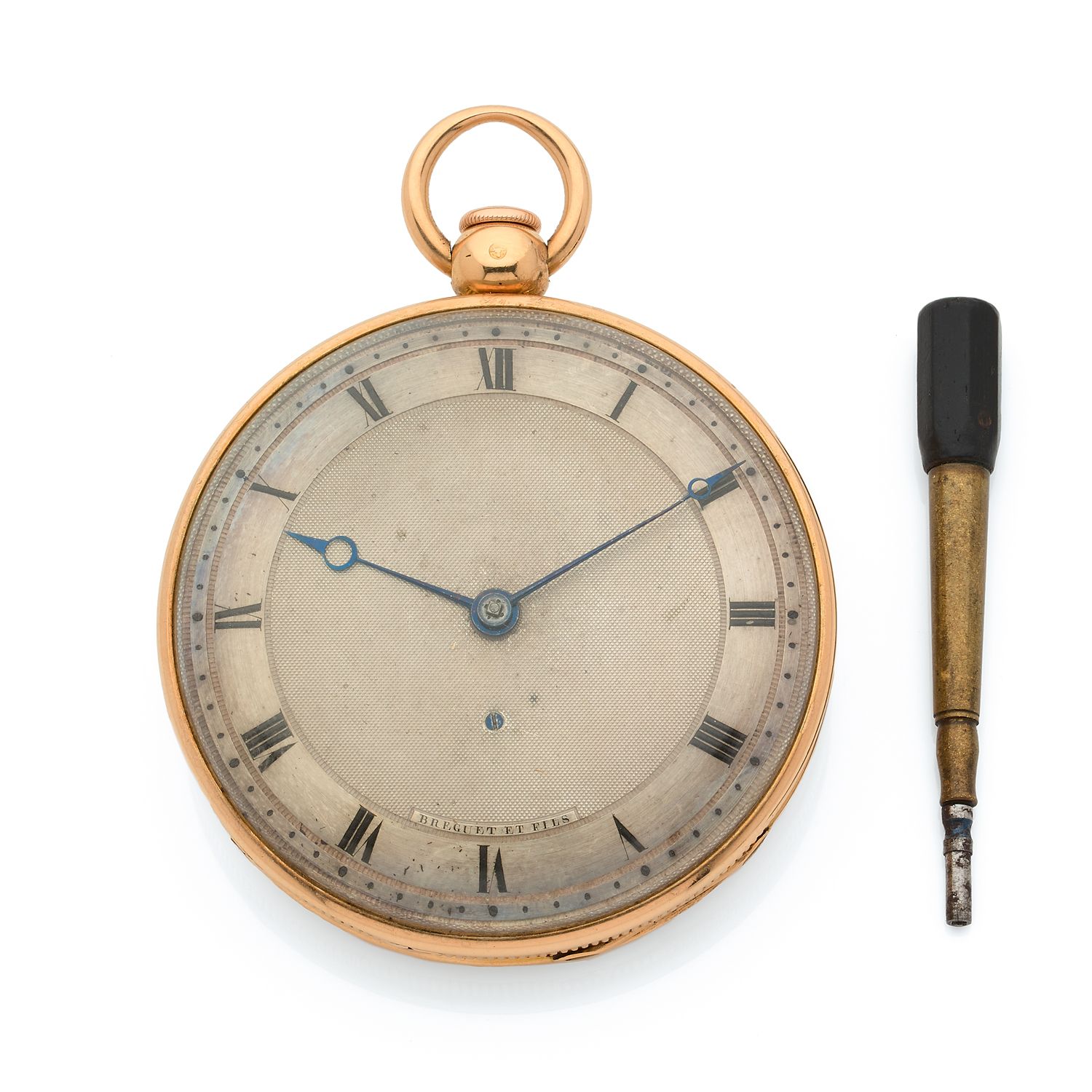 Null BREGUET。 
重复的四分之一。 
N° : 3998. 
年代：1822年。 
古董古塞特手表。黄金750/1000圆形表壳，背面有精美的装饰。&hellip;