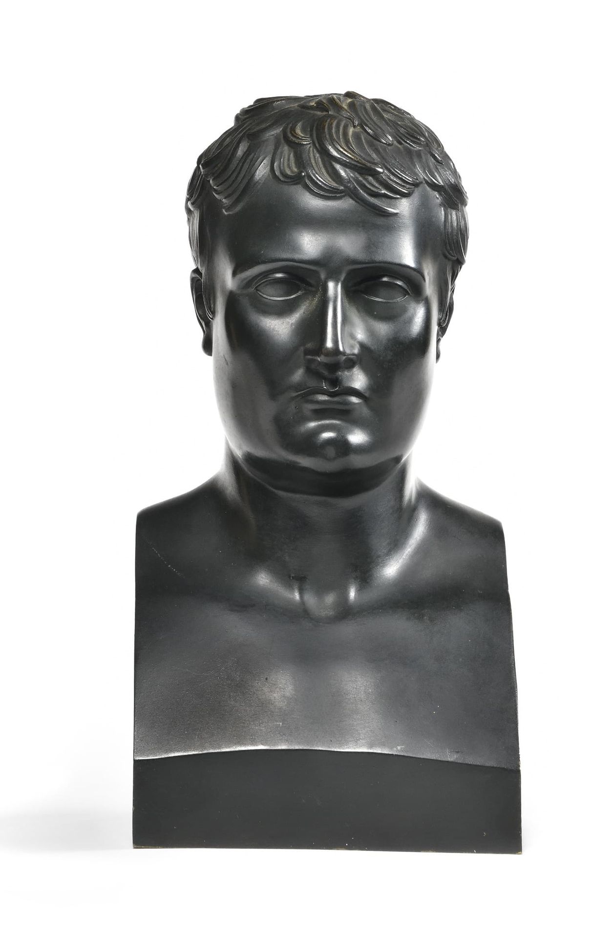 Null CANOVA, D’APRES. 
« Buste de l’Empereur Napoléon Ier »
Buste en bronze à pa&hellip;
