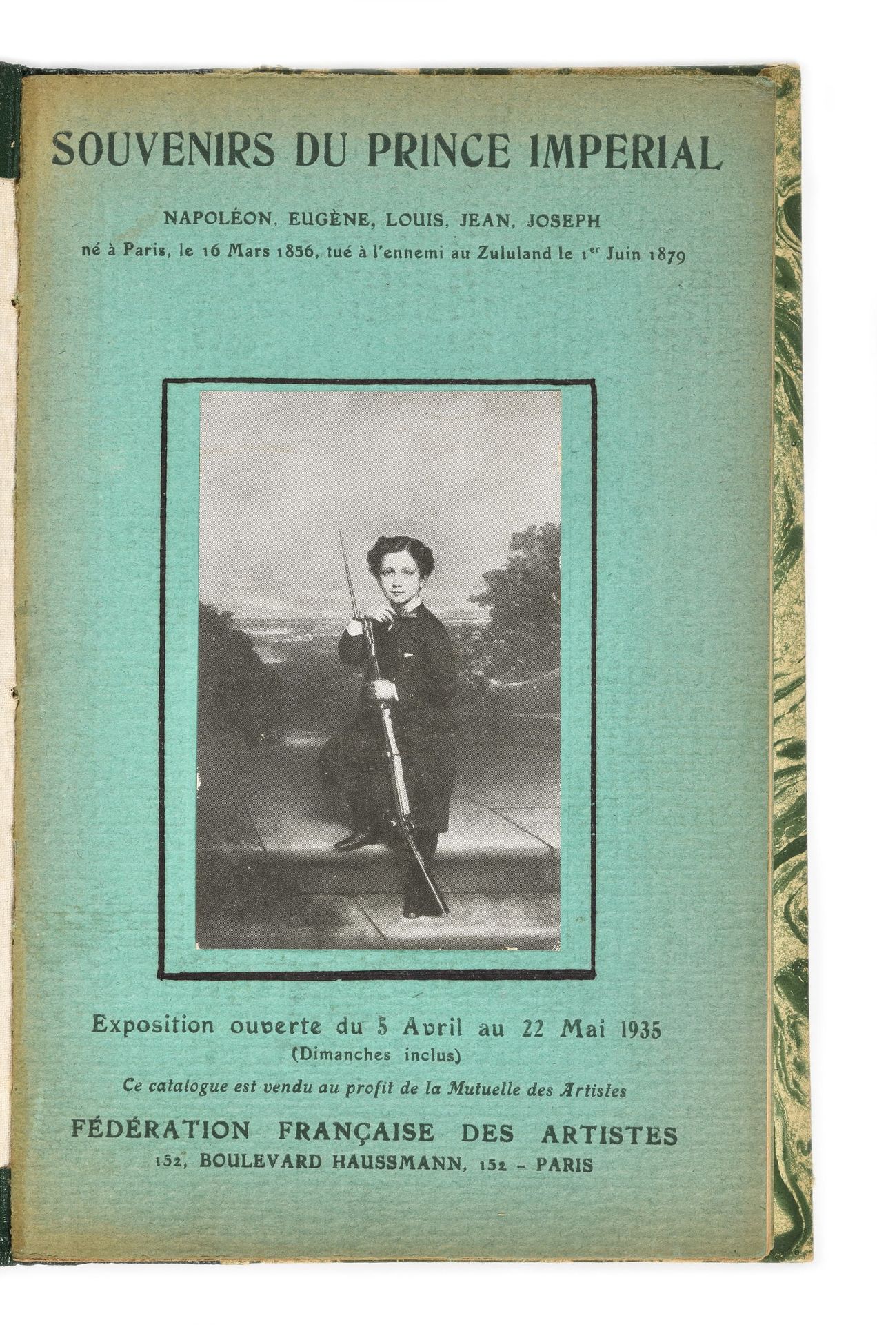 Null SOUVENIRS DU PRINCE IMPERIAL.1856-1879.
Catalogue de l’importante expositio&hellip;