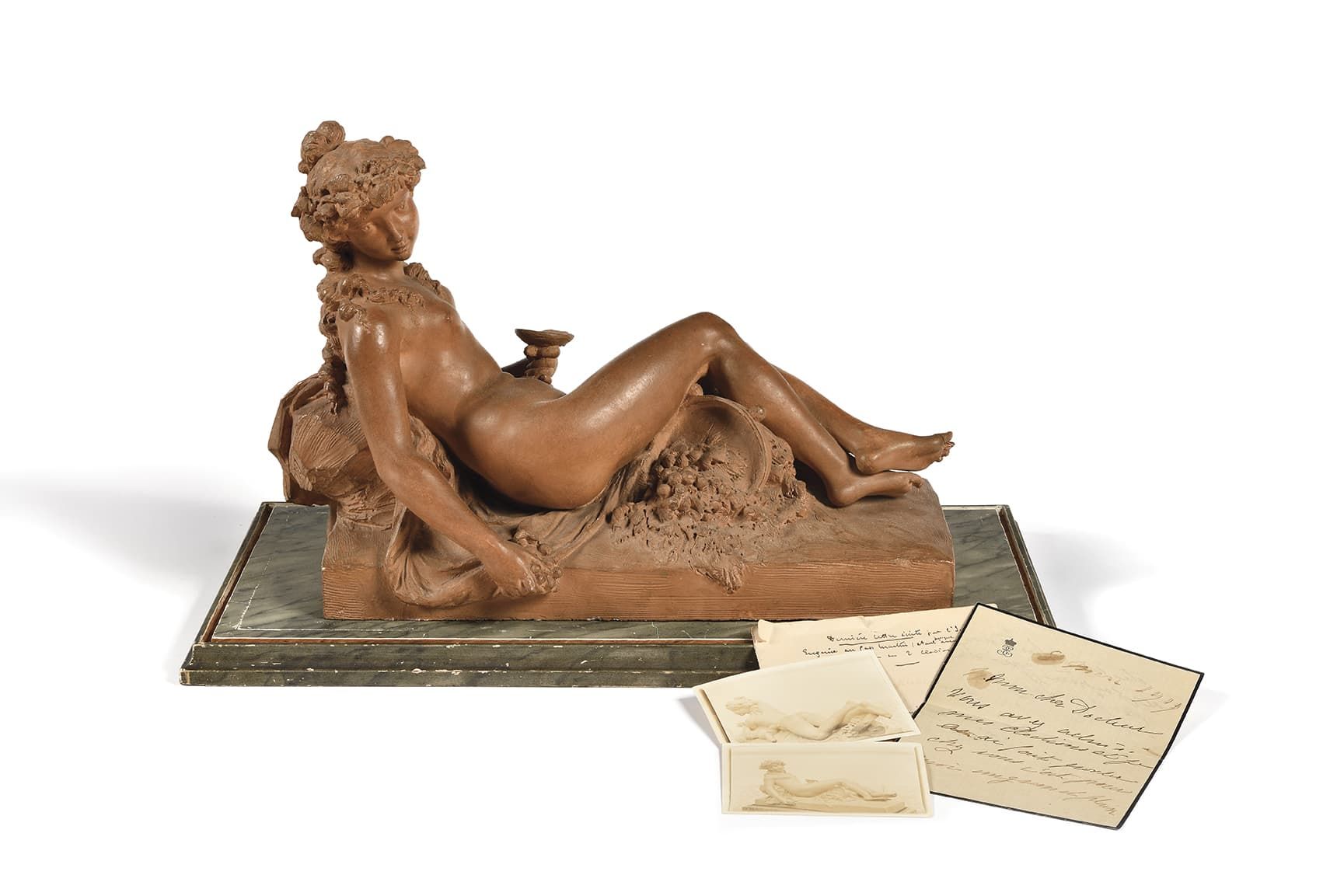 Null CLODION (1738-1814), D’APRES						ÉCOLE FRANÇAISE DU XIXE SIECLE
Bacchante &hellip;