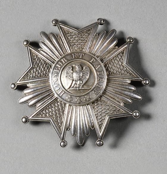 Null FRANCE
ORDRE DE LA LEGION D’HONNEUR 
Plaque de grand officier de la Légion &hellip;