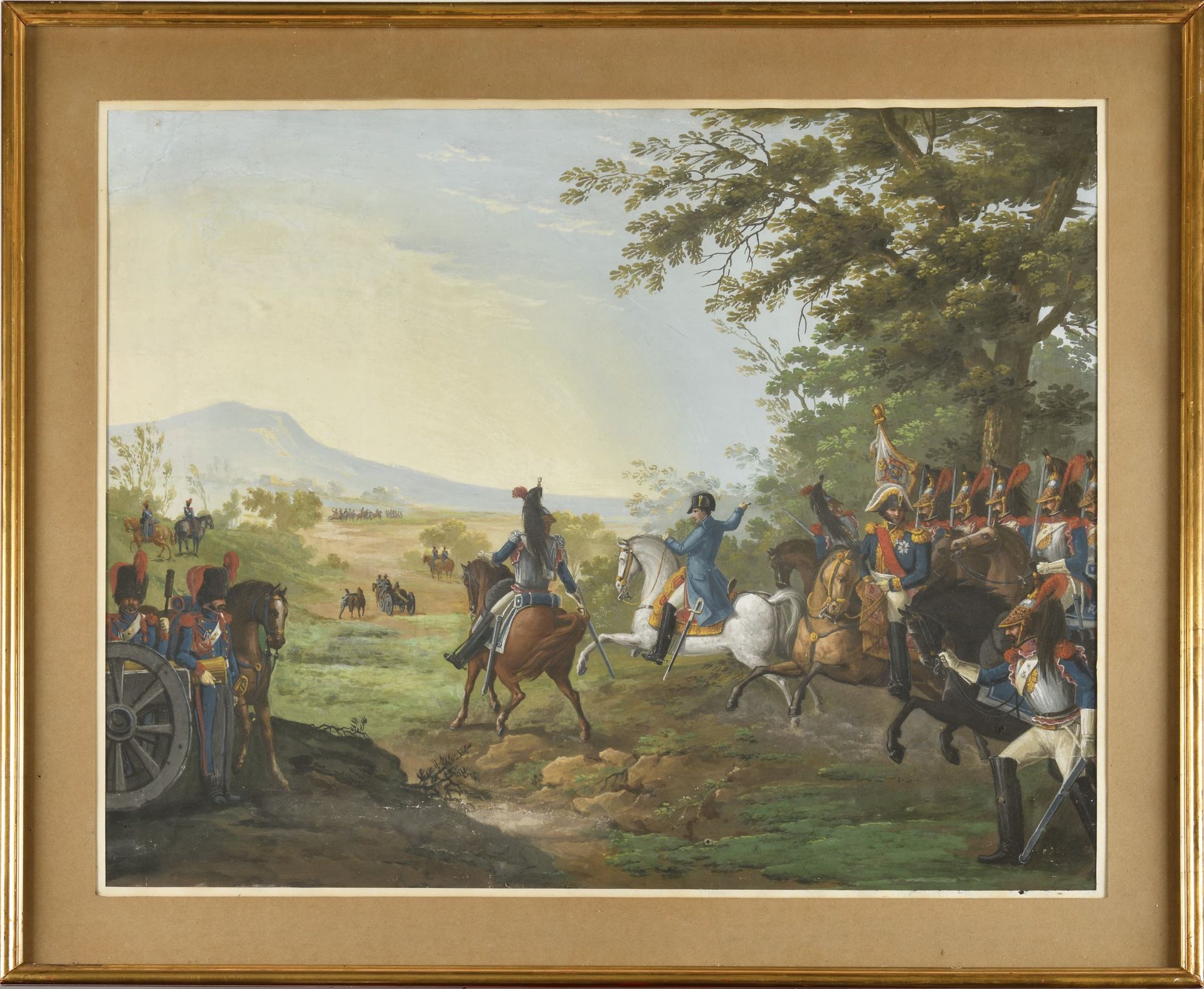 Null ÉCOLE FRANÇAISE DU XIXE SIECLE
« La bataille d’Austerlitz »
Porte une ancie&hellip;