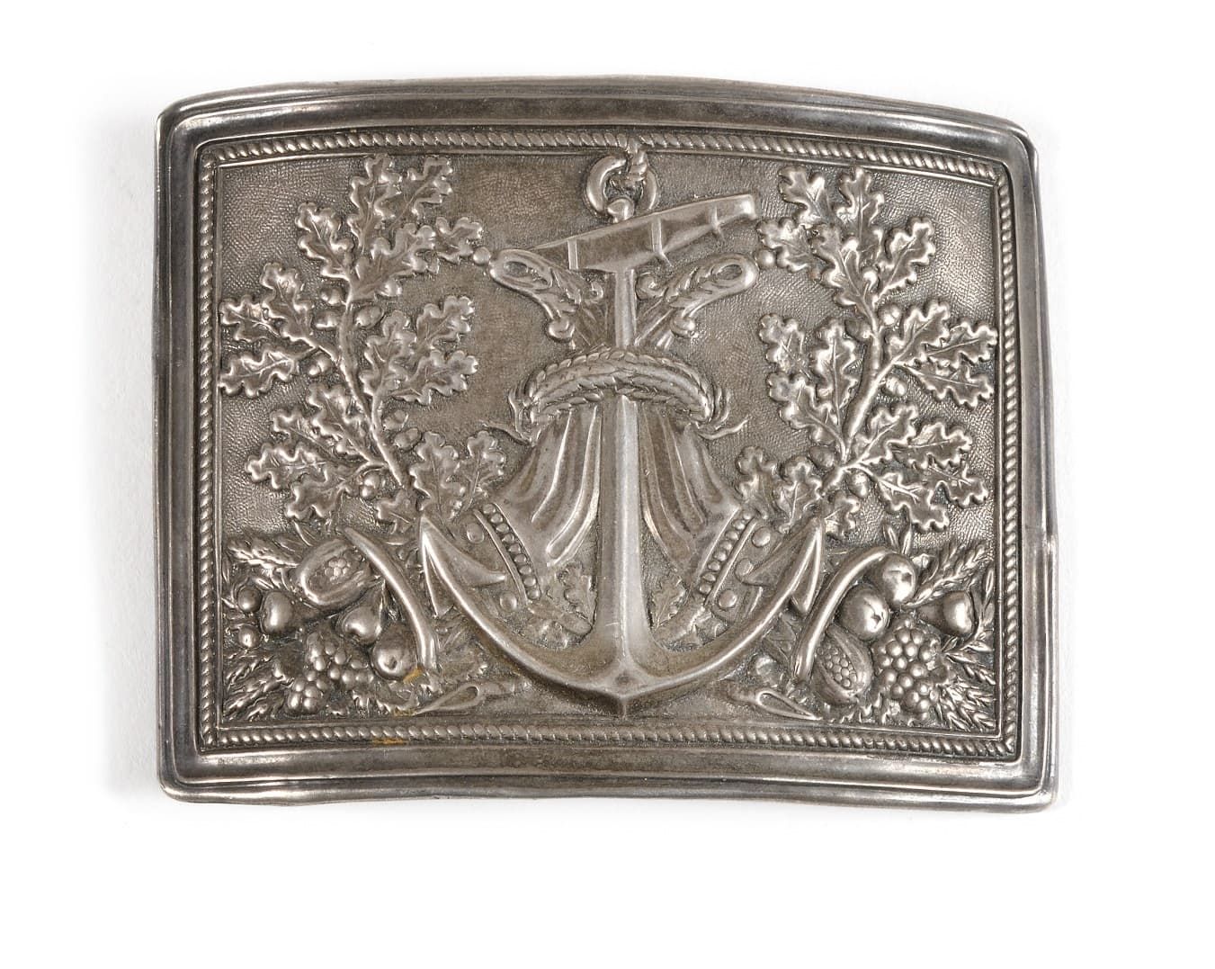 Null BEAUTIFUL BUCKLE OF SUPERIOR OFFICER OF COMMISSIONER OF THE NAVY. 
Silver e&hellip;