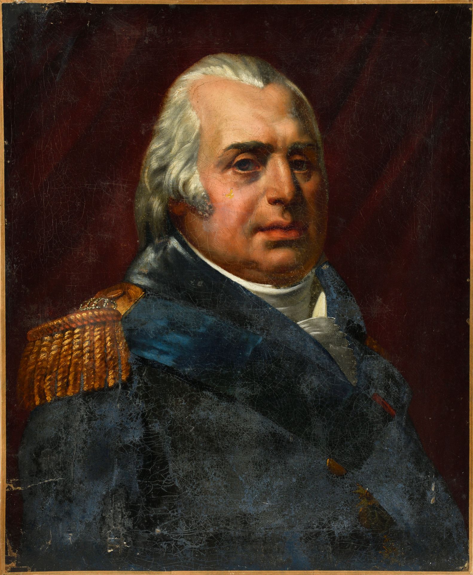 Null ÉCOLE FRANÇAISE vers 1820, entourage de Robert LEFÈVRE
PORTRAIT DE LOUIS XV&hellip;