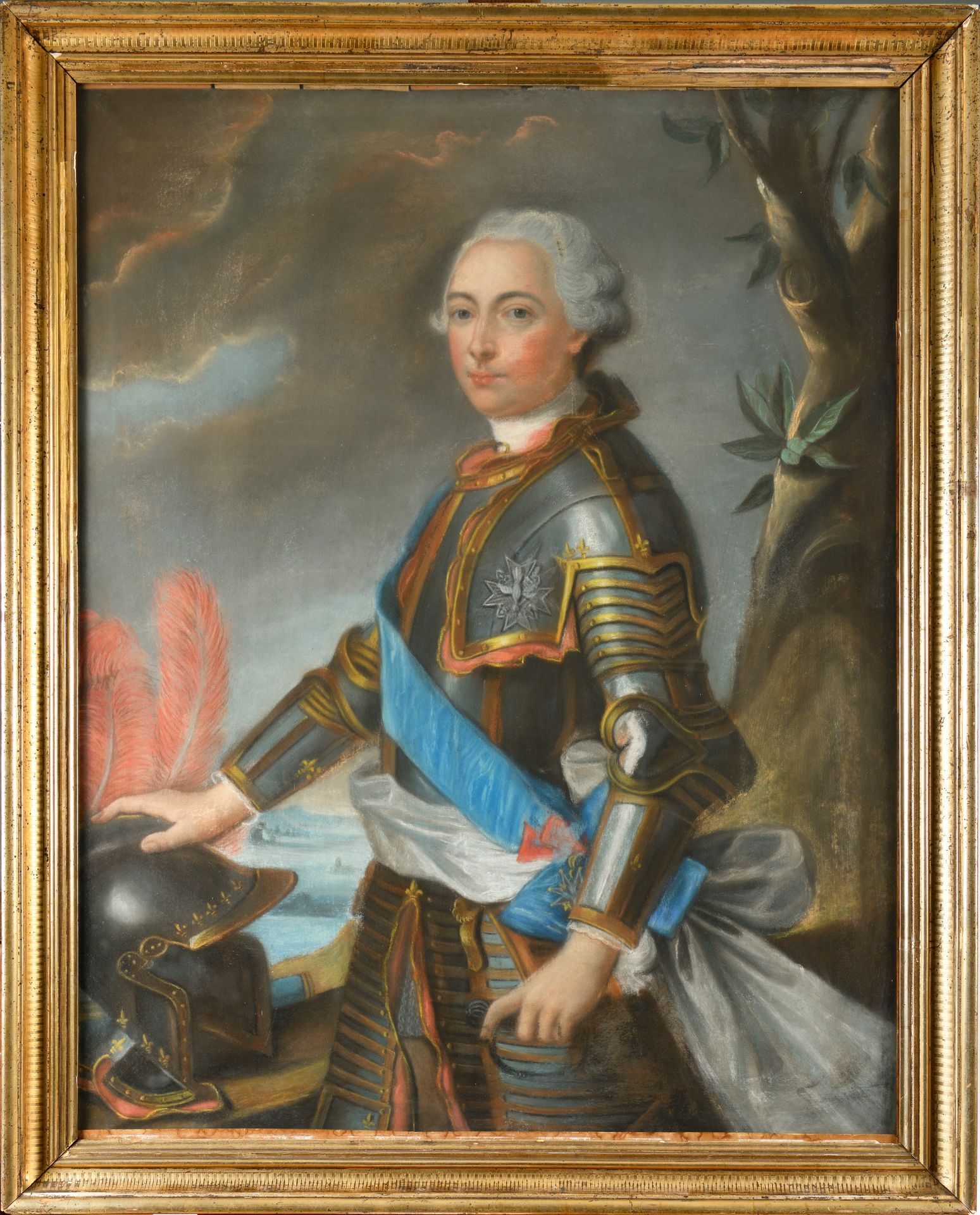 Null Jean-Baptiste CHARPENTIER LE VIEUX (1728-1806), After 
彭蒂耶夫公爵路易-让-玛丽-德-布尔邦 &hellip;