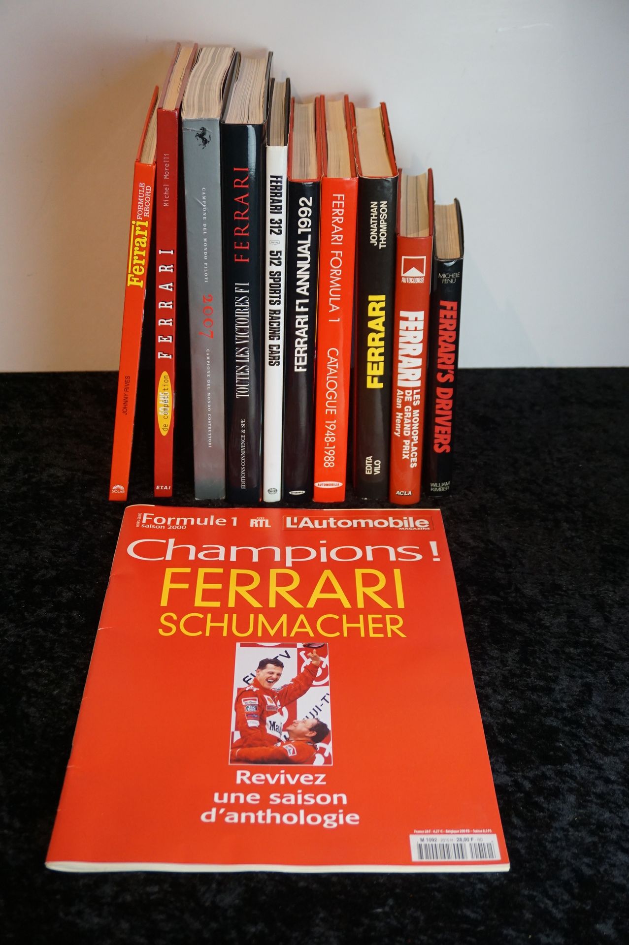 Null Books Ferrari F1
- Champions! Ferrari Schumacher : L'Automobile magazine
- &hellip;