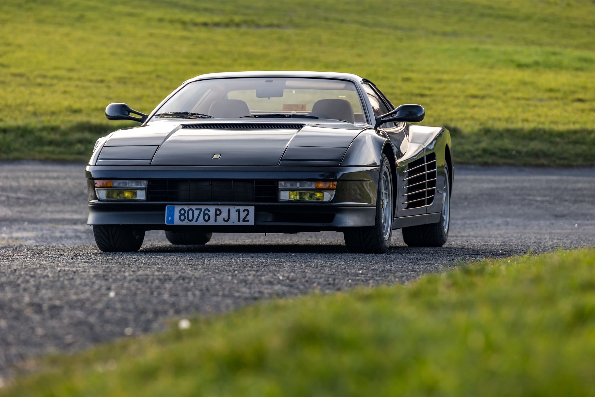 Null 1988年费拉里-特斯塔罗萨（Ferrari Testarossa
序列号：ZFFAA17B000078727
意大利汽车的神话
不到14,000公里&hellip;