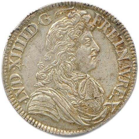 Null LOUIS XIV 1643 - 1715

Écu d’argent à la Cravate (à l’âge de 41 ans)

(croi&hellip;