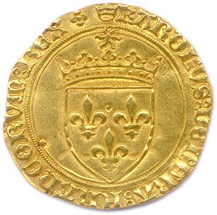 Null CHARLES VIII 1483 – 1498

Écu d’or au Soleil (1ère émission 1483) 

Point 1&hellip;