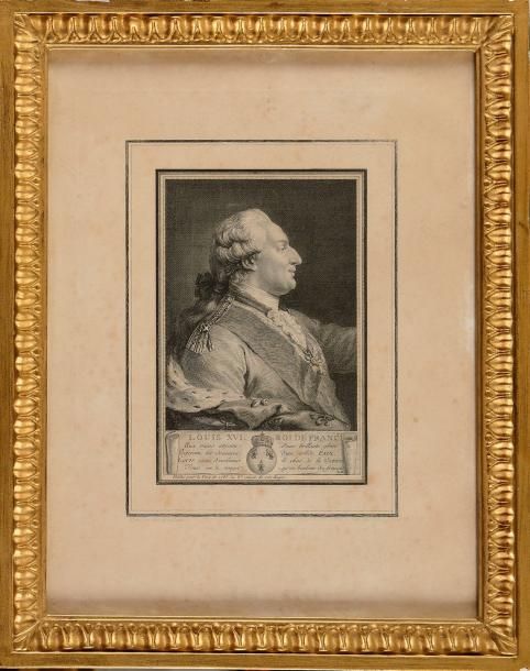 Null Ecole Française du XIXe siècle « Louis XVI Roi de France et Marie Antoinett&hellip;