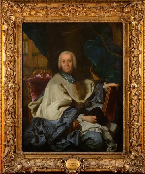 Null Joachim RUPALLEY (Bayeux 1713-1780), Attribué à « Portrait de Pierre Jules &hellip;