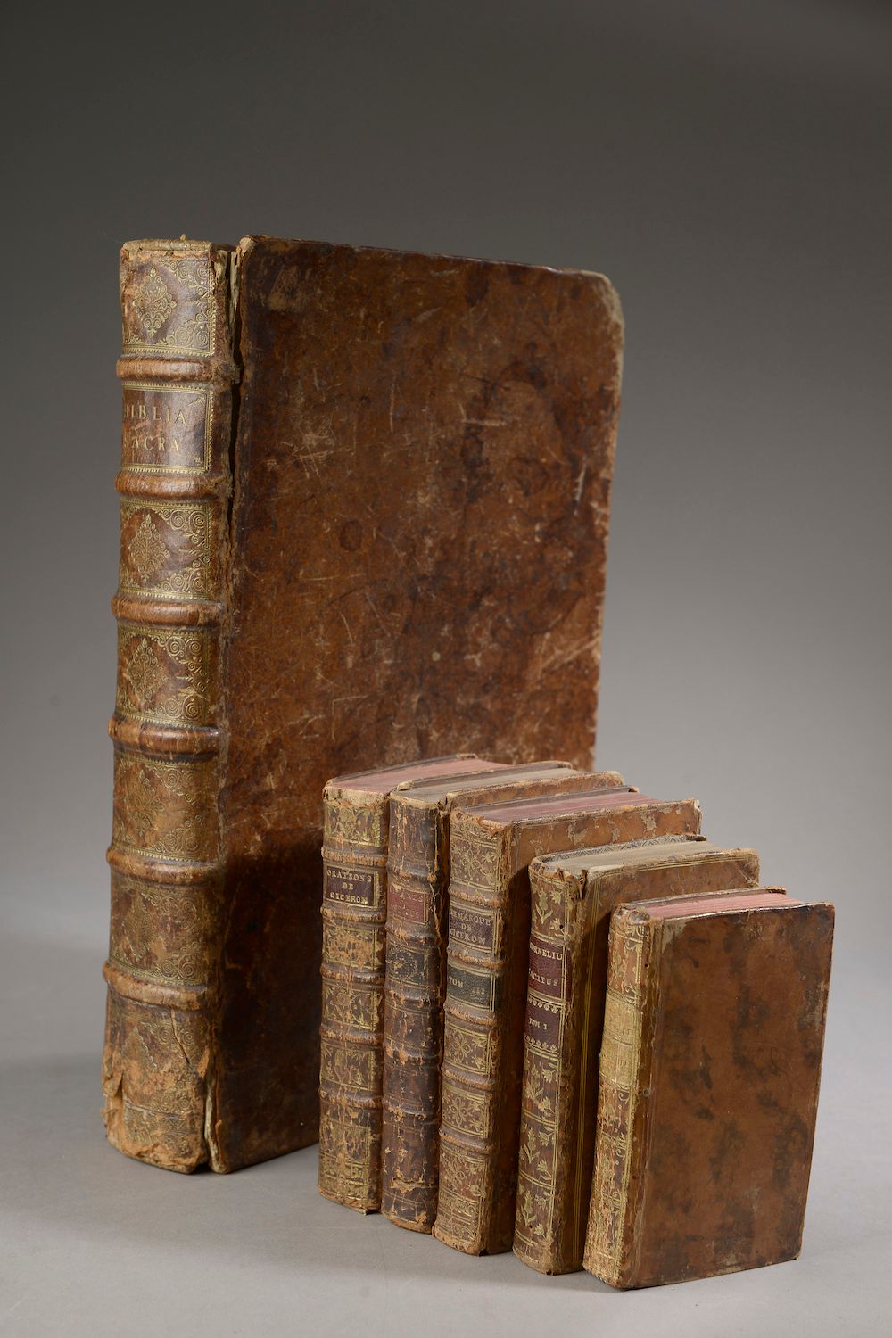 Null 
Biblia sacra, Lugduni, Petri Guillimin, 1675.




In-folio. Frontispice gr&hellip;