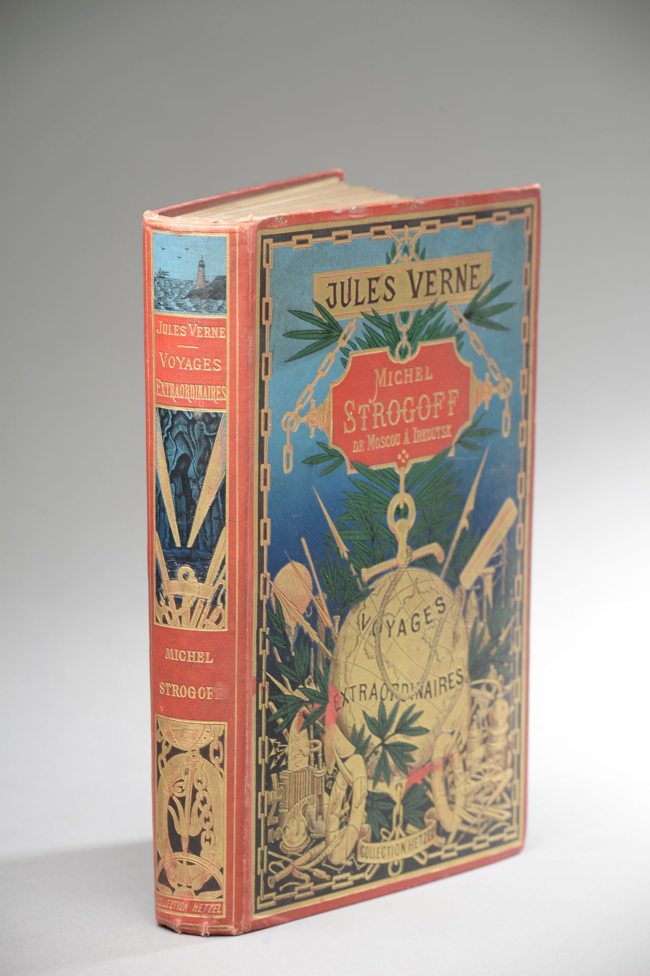 Null VERNE (Jules) Michel Strogoff, De Moscou à Irkoutsk, Paris, Bibliothèque d'&hellip;