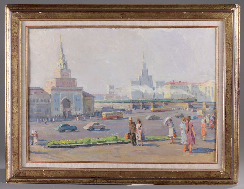 Null Valeri SEMIONOV (École russe du XXe siècle).

Vue animée de la ville de Per&hellip;
