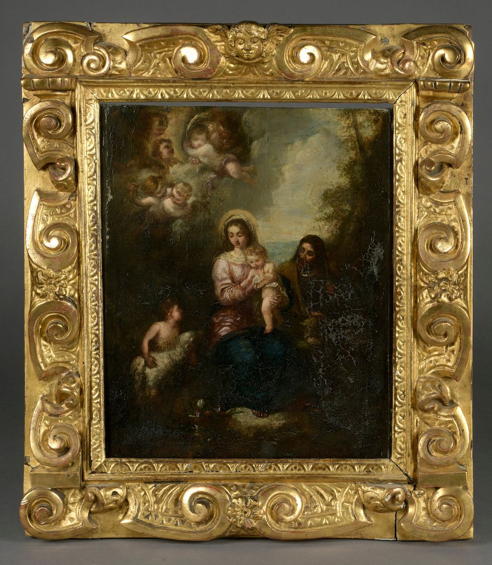 Null School of Seville of the XVIIth century, follower of MURILLO.

Holy Family &hellip;