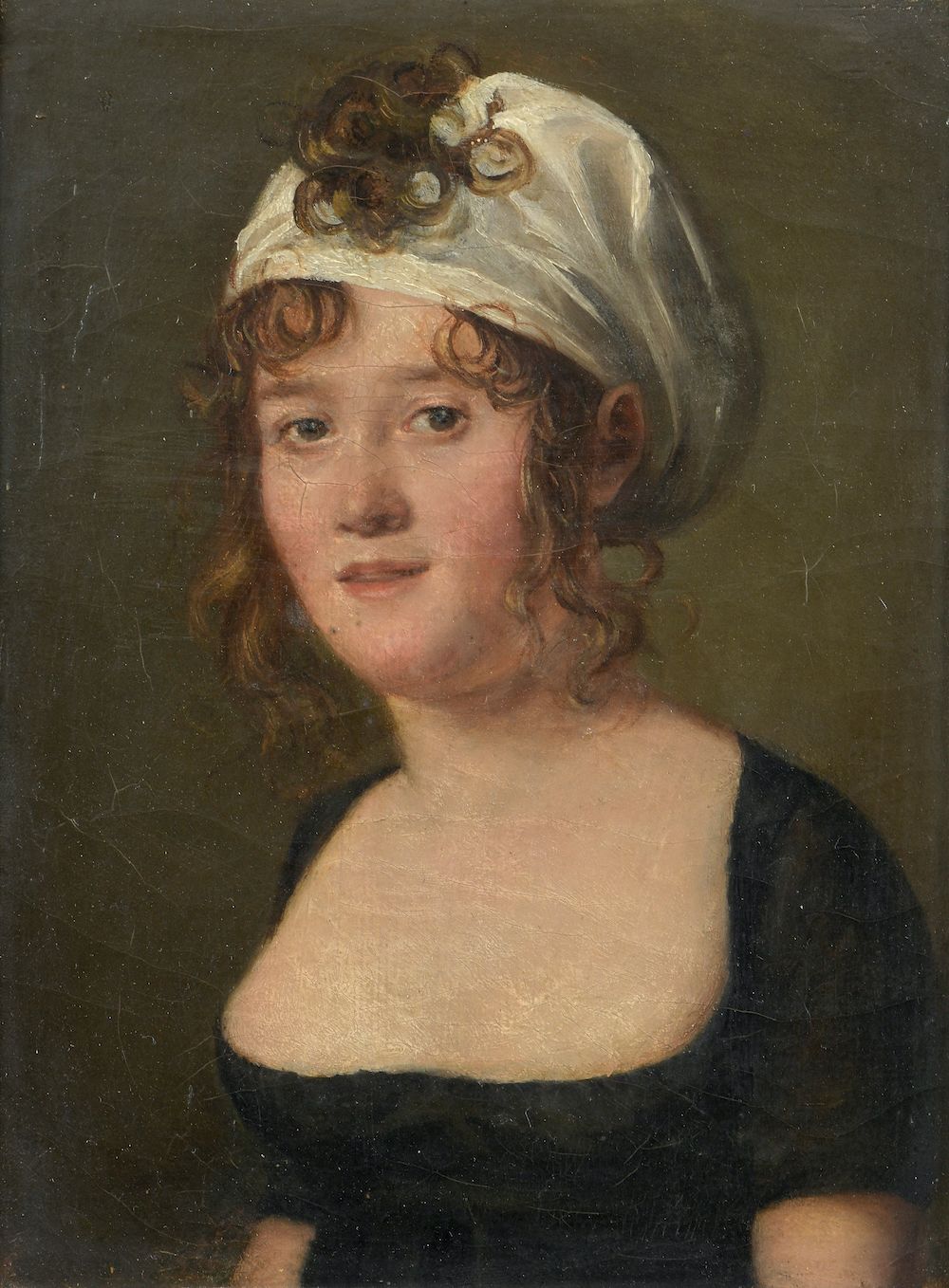 Null Henri Nicolas VAN GORP (Paris, 1756 - Beaumont-sur-Oise, 1819). 

 Porträt &hellip;