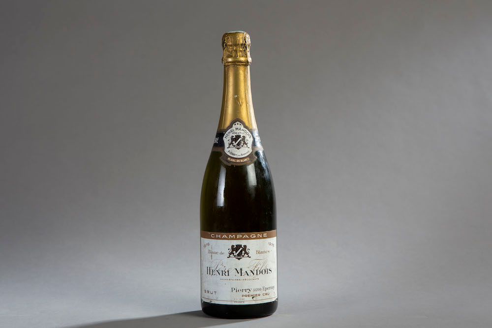 Null 1 bouteille CHAMPAGNE H. Mandois 1976