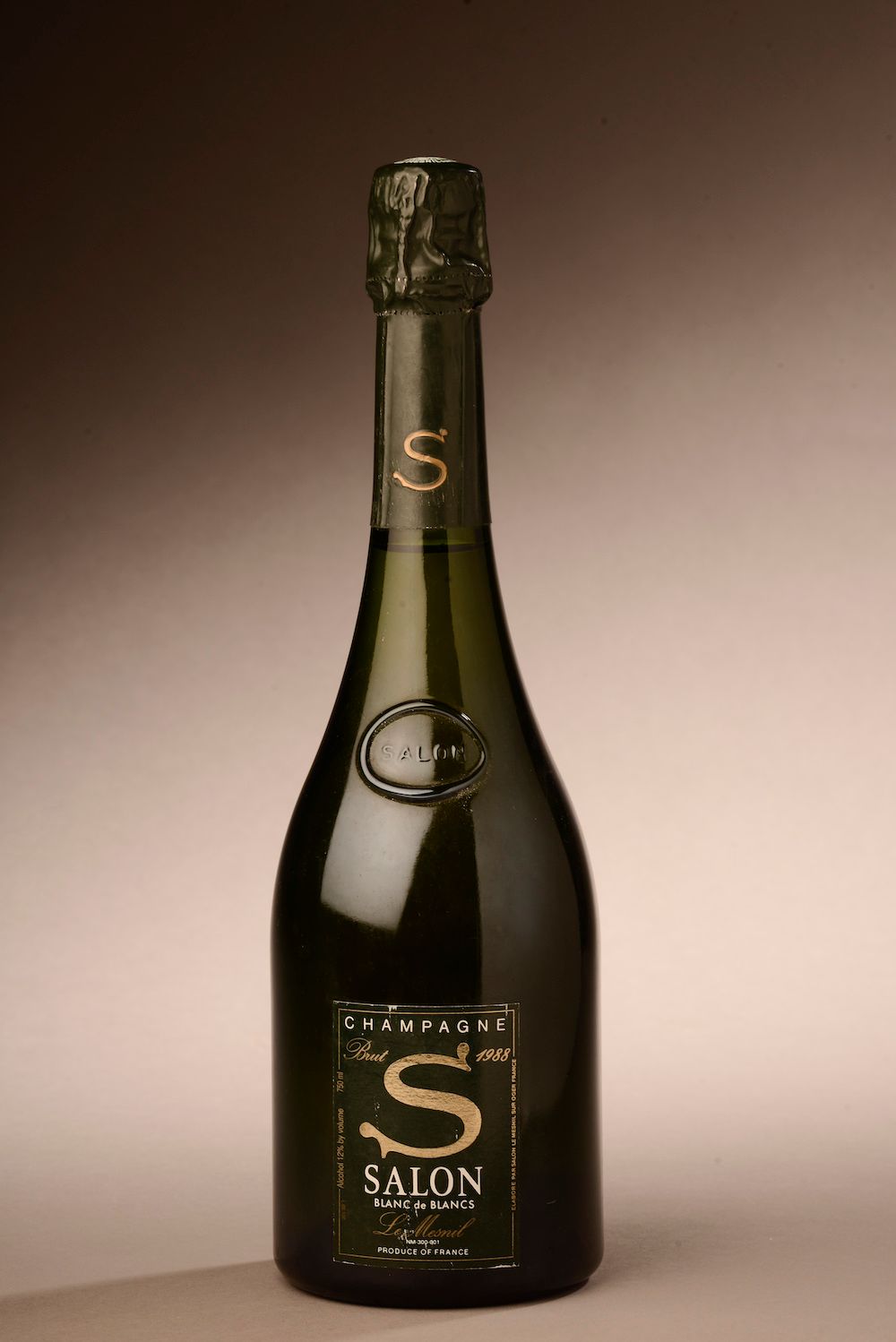 Null 1 bouteille CHAMPAGNE "S", Salon 1988