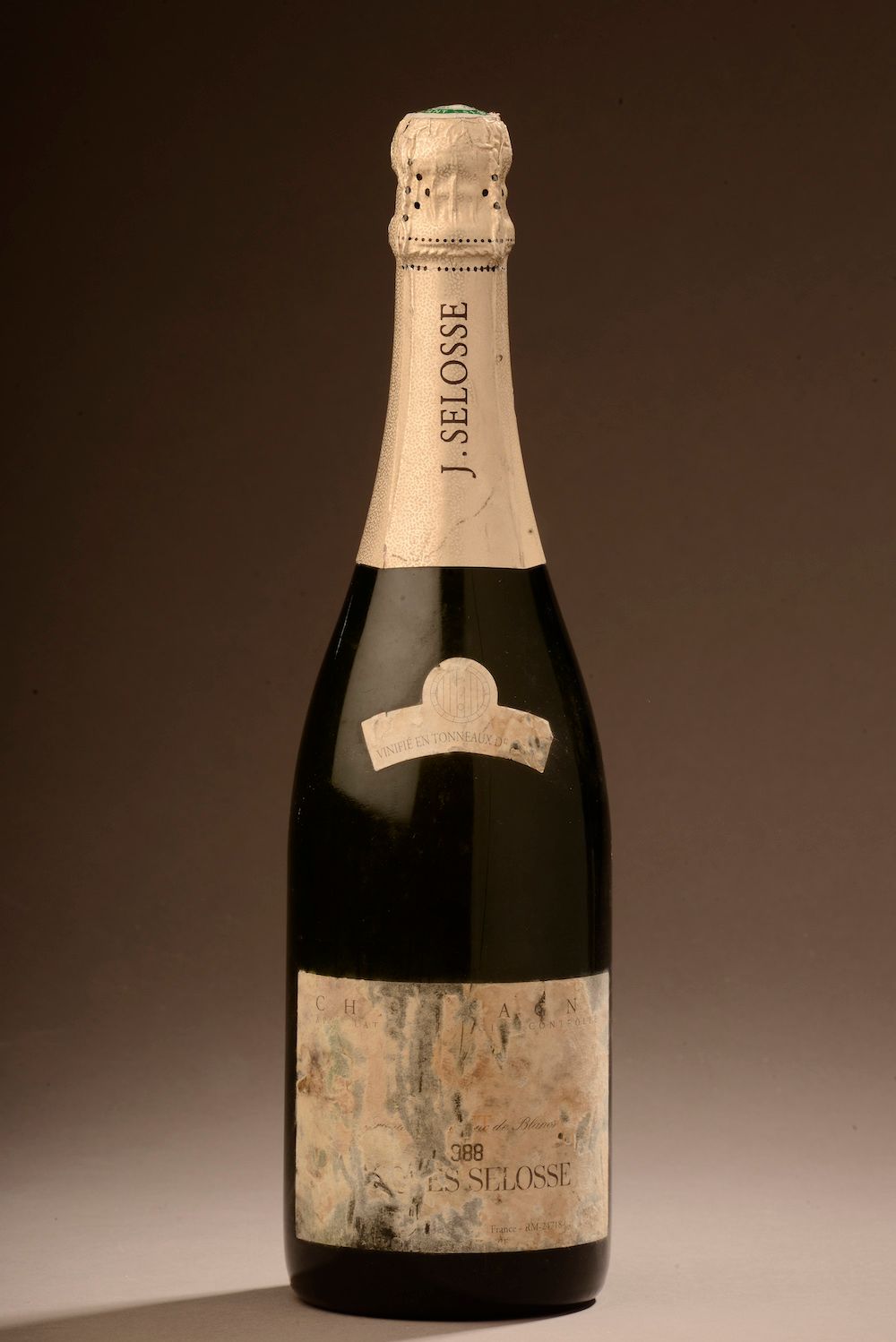 Null 1瓶 CHAMPAGNE "Grand Cru Blanc de Blancs", Jacques Selosse 1988 (在橡木桶中酿造，等值线&hellip;