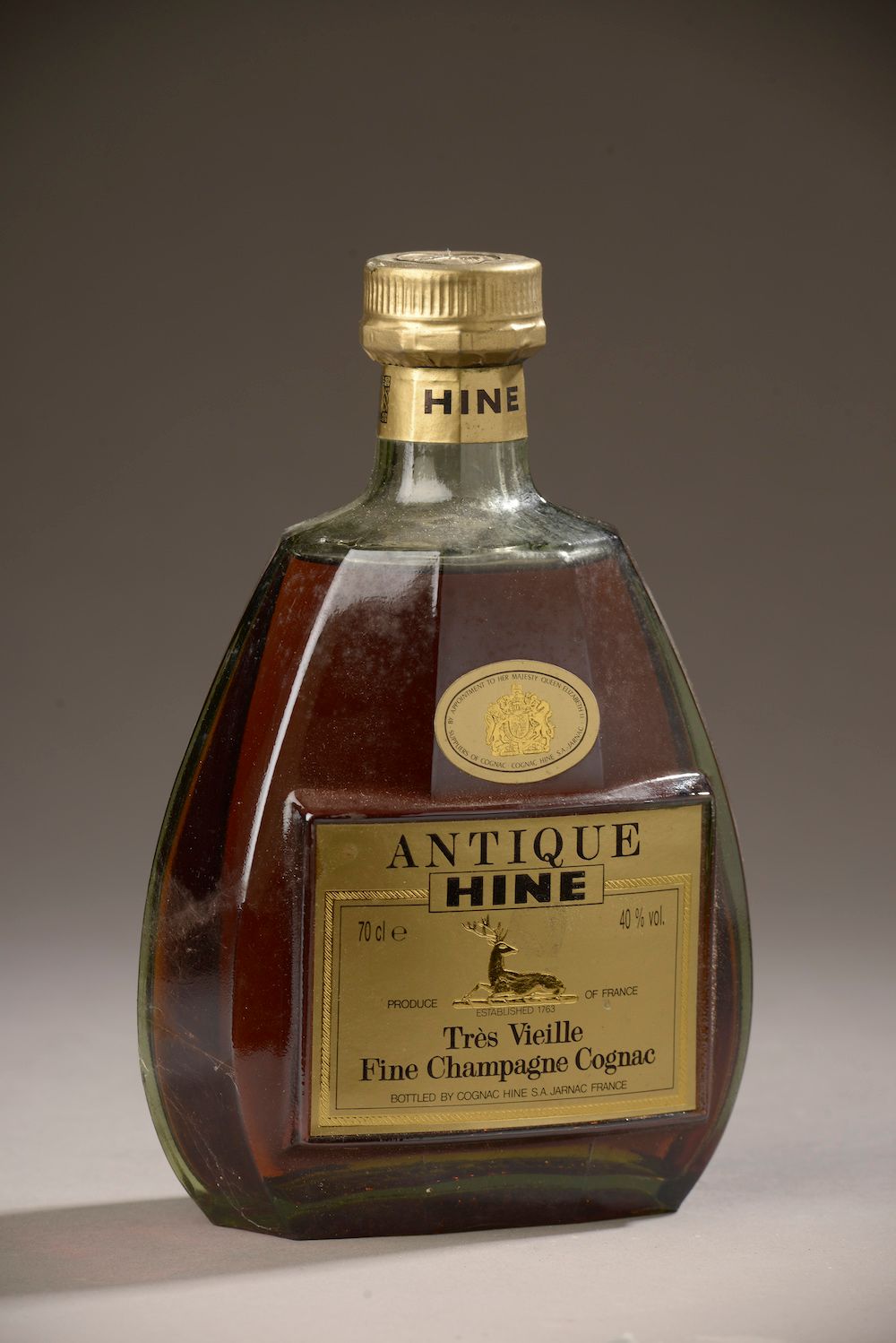 Null 1 bottiglia COGNAC "Antique Fine Champagne", Hine