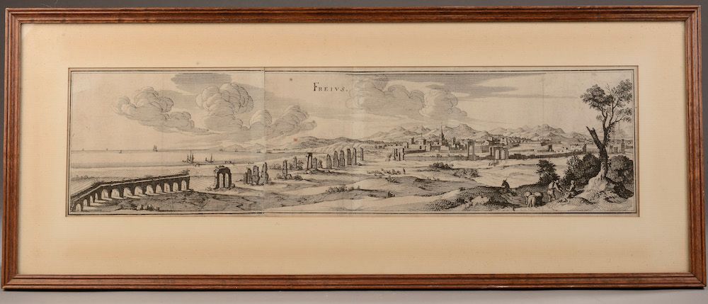 Null 
According to Israel SILVESTRE.

Frejus.

Engraving in black.

Height : 12,&hellip;