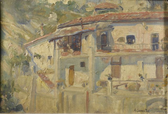Null 
Alphonse Léon Germain THILL (1873-1925).




Balconies in the Casbah. 



&hellip;