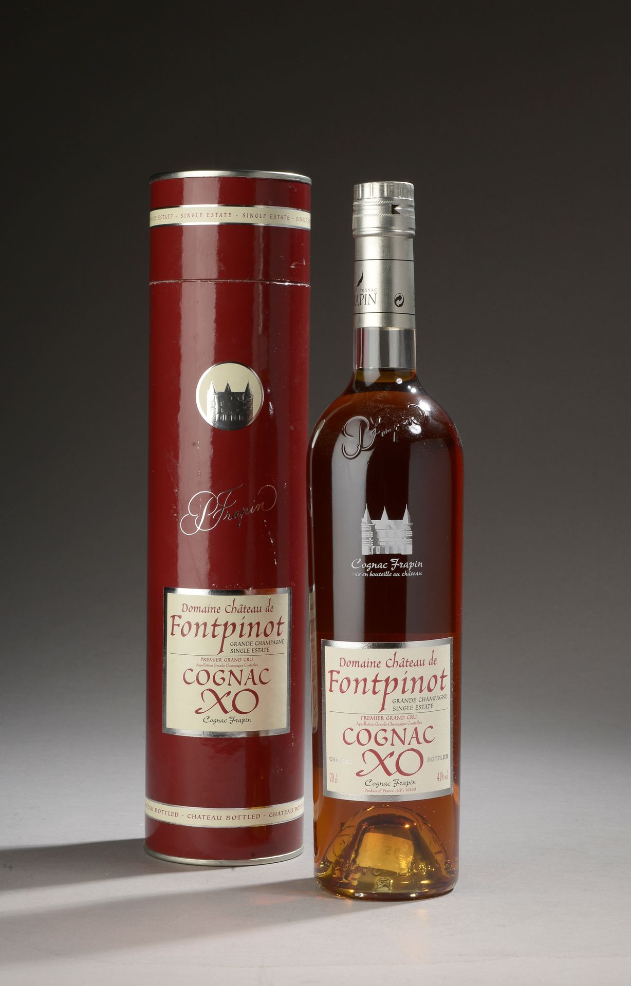 Null 1 botella COGNAC "Premier Grand Cru", Dom. Château de Fontpinot X.O ("Grand&hellip;