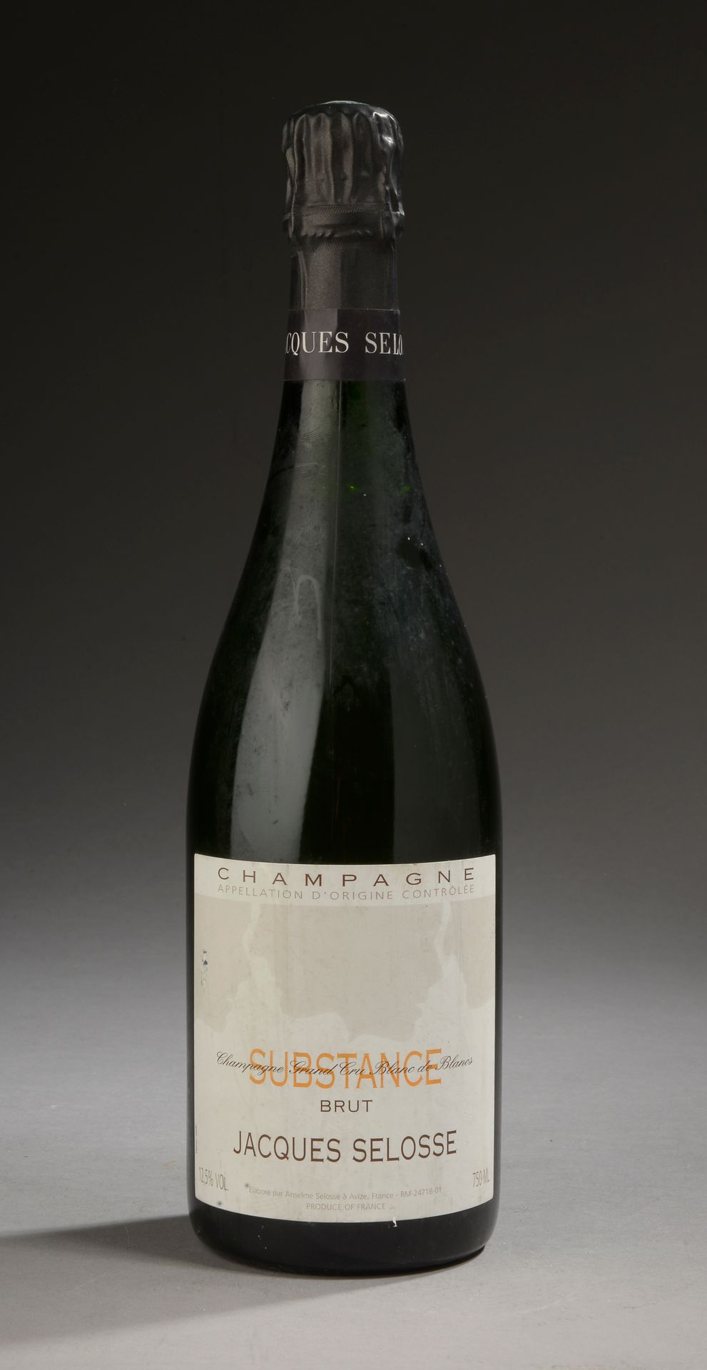 Null 1 bottle CHAMPAGNE "Substance", Jacques Selosse (Grand Cru Blanc de Blancs,&hellip;