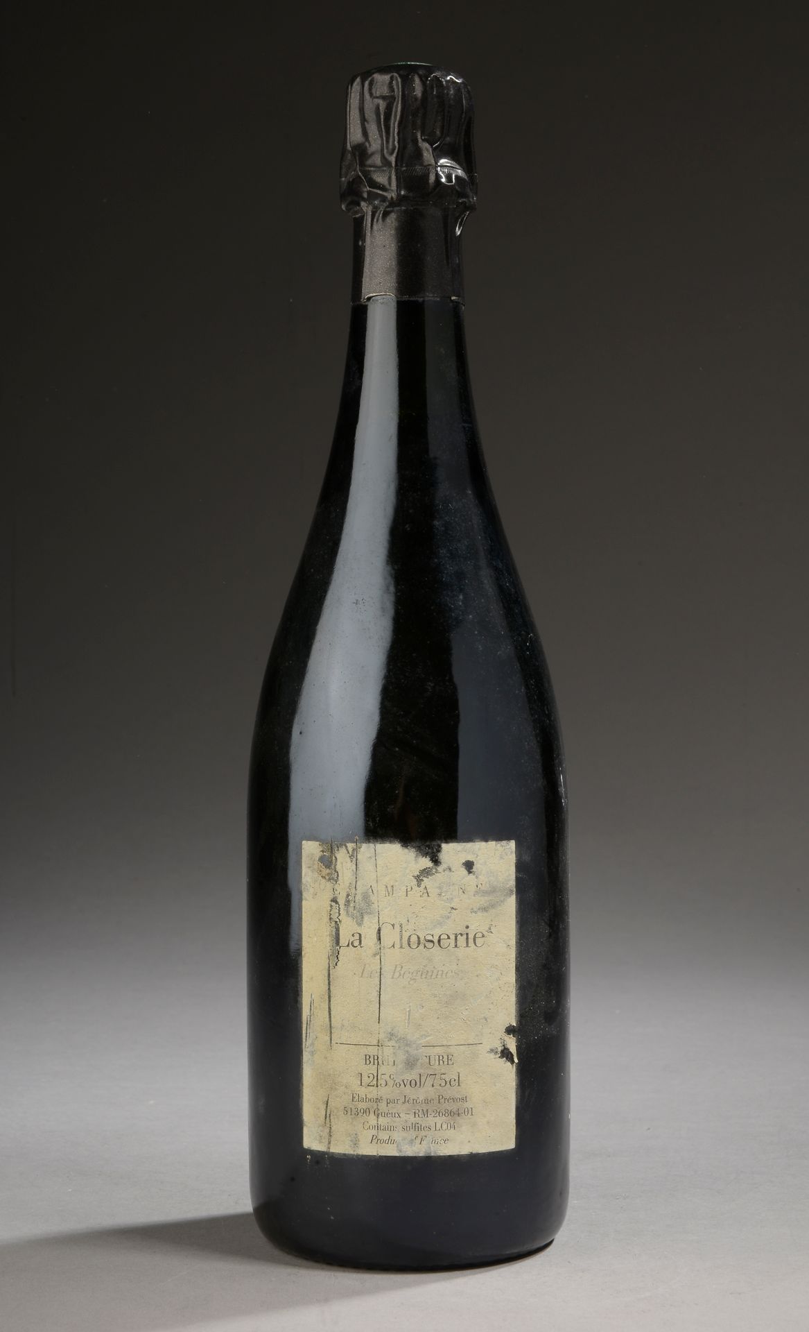 Null 1 botella de CHAMPAGNE "Les Béguines", La Closerie (Brut Nature, et, eta, L&hellip;