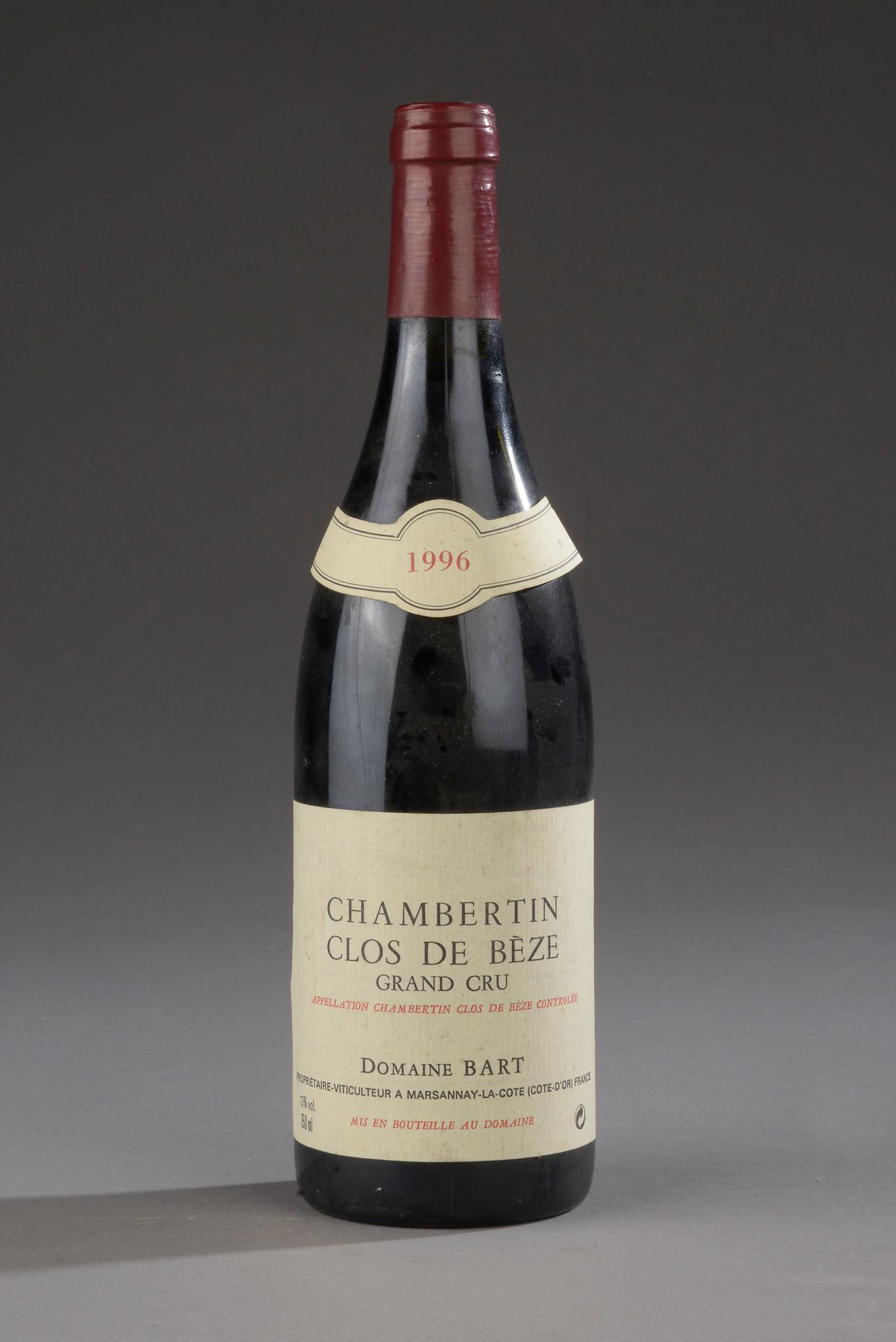Null 1 Flasche CHAMBERTIN "Clos de Bèze", Bart 1996