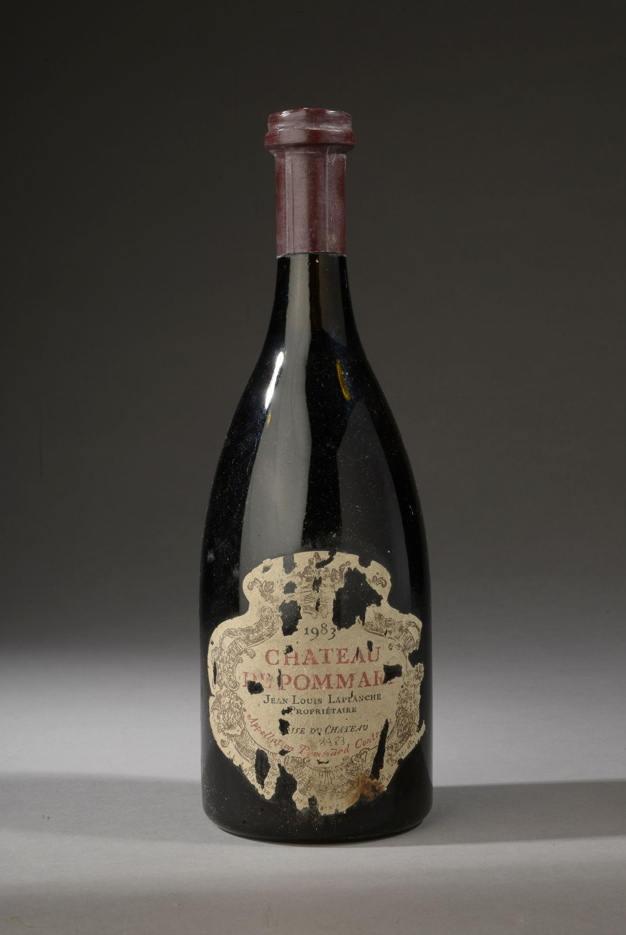 Null 1 Flasche POMMARD Château de Pommard 1983 (ea, TLB)