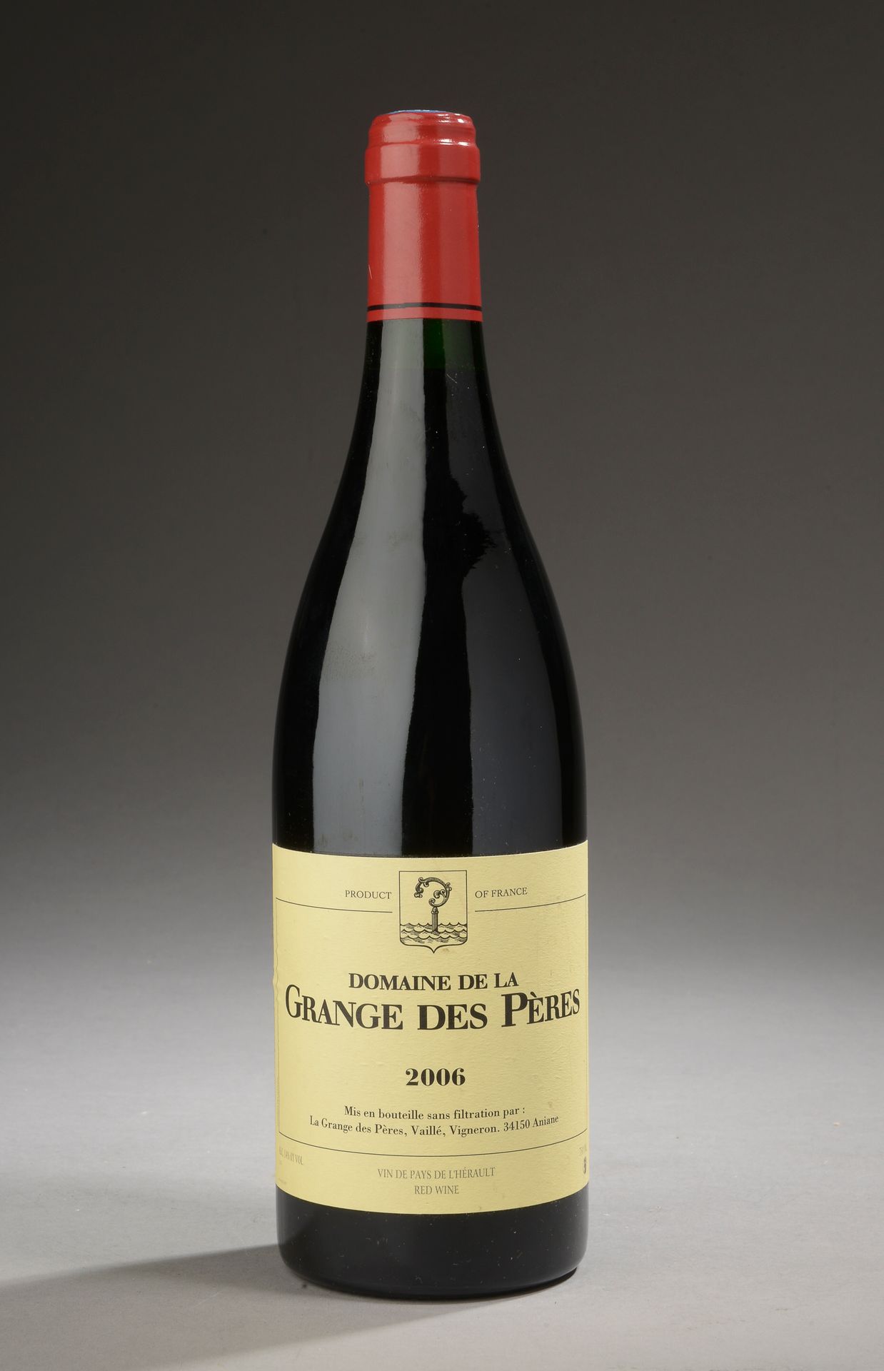 Null 1 bottiglia VDP DE L'HÉRAULT, Domaine de la Grange des Pères 2006 (etlt)