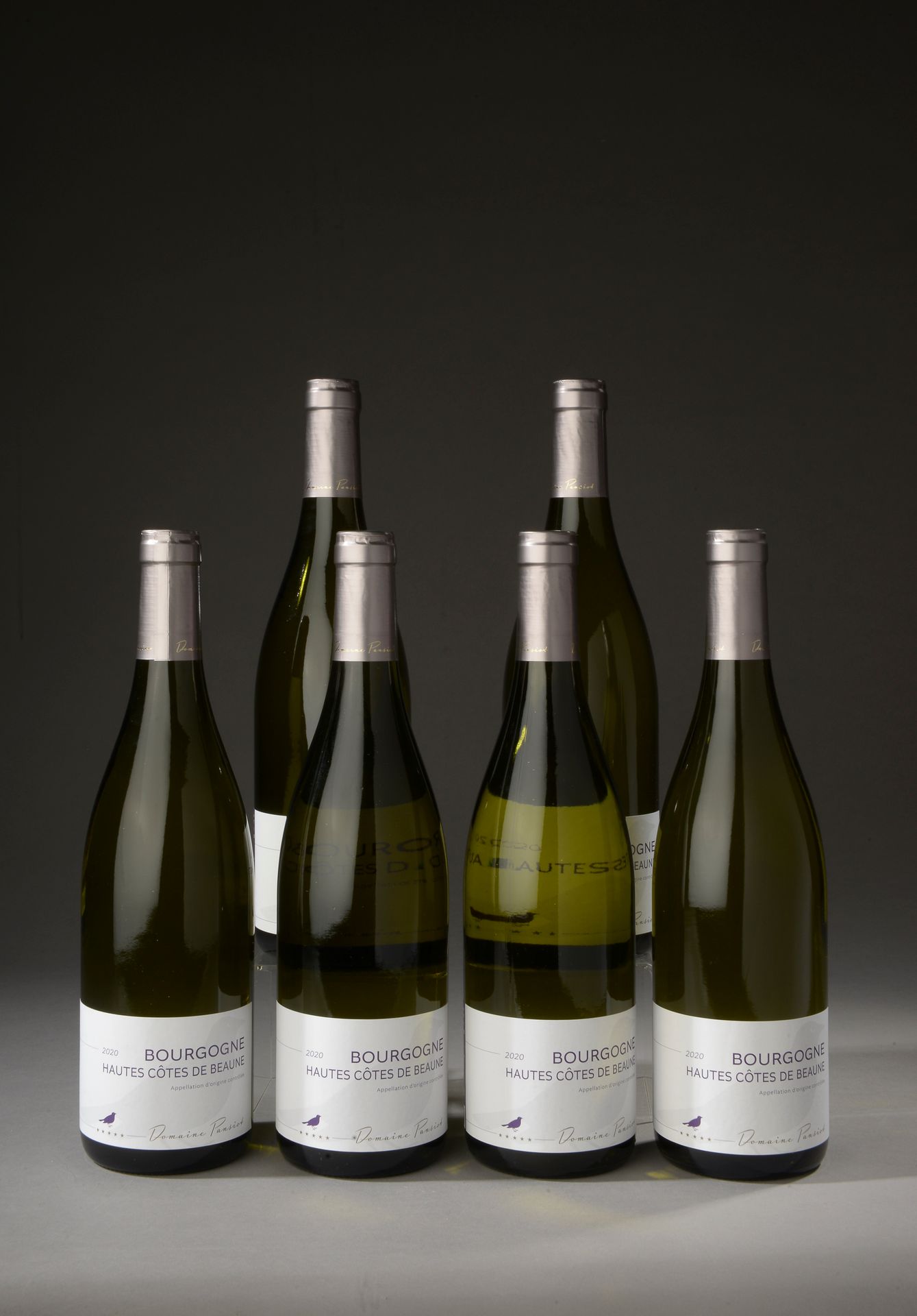 Null 
6 bouteilles HAUTES CÔTES DE BEAUNE blanc, Domaine Pansiot 2020