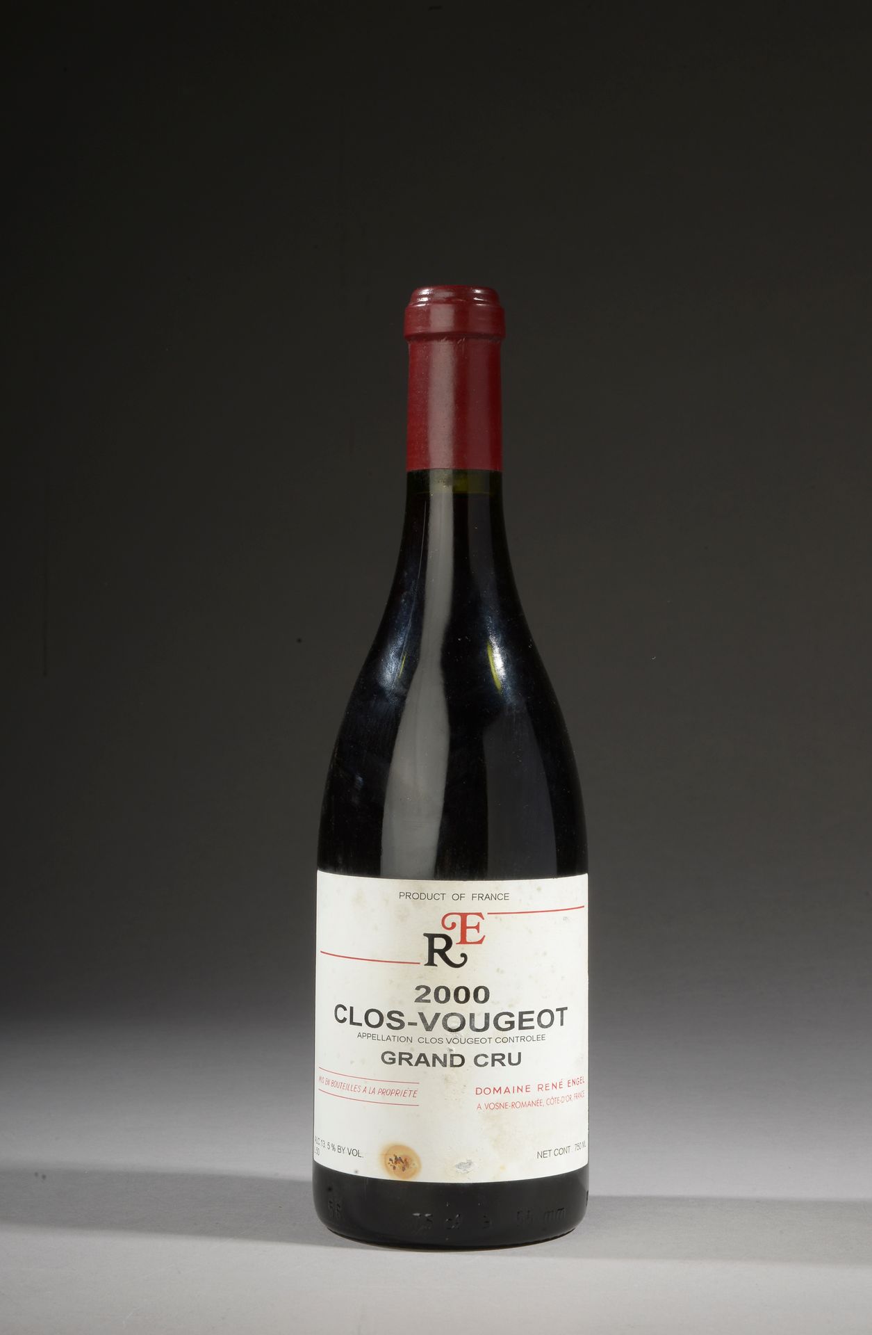 Null 1 bouteille CLOS VOUGEOT René Engel 2000 (et)