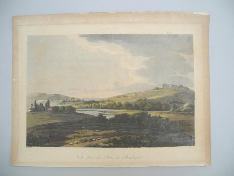 F. DELPECH d'après C. BOURGEOIS, début du XIXe siècle «Vue du Pont de St-Cloud p&hellip;