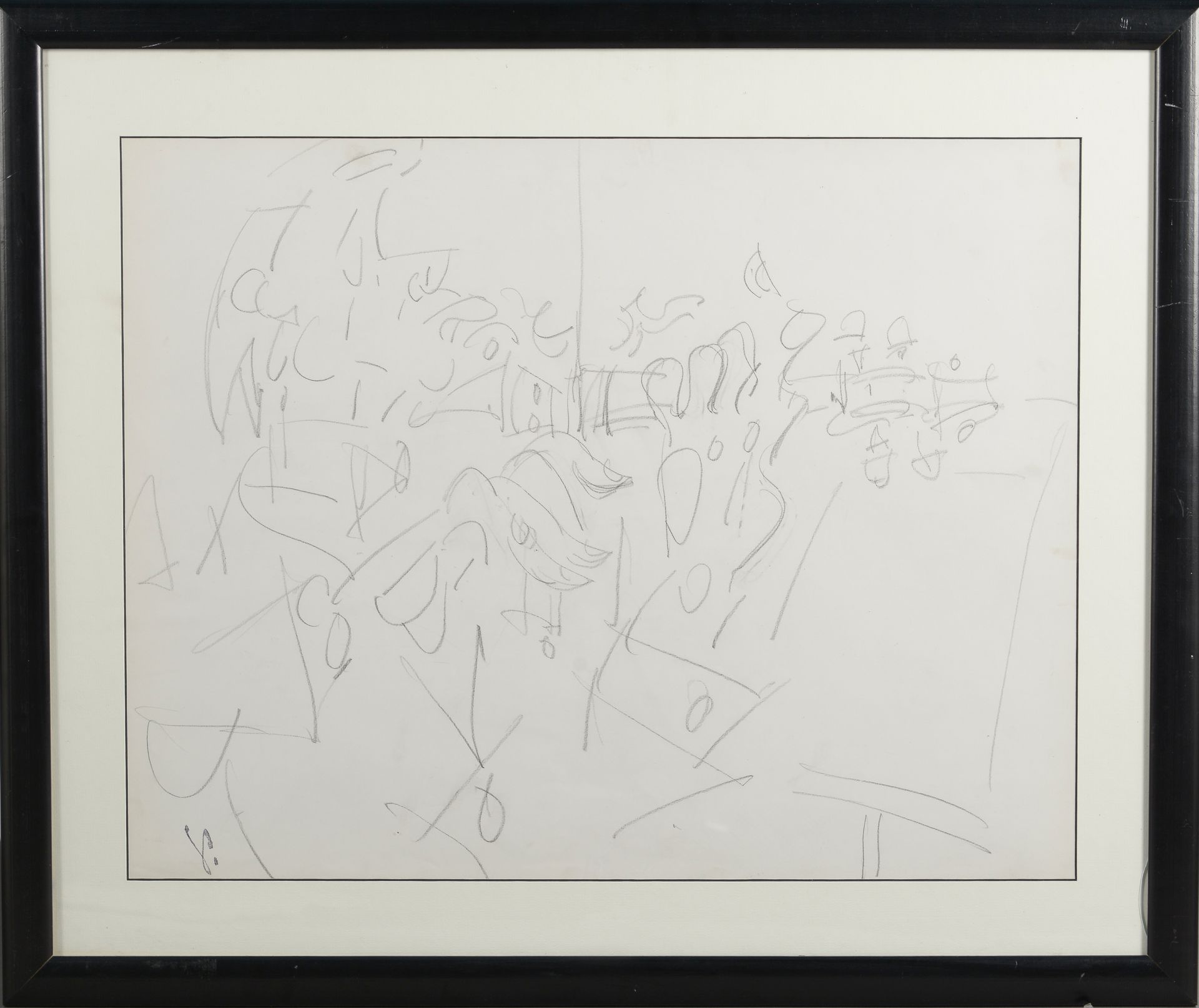 Null GEN PAUL (1895-1975).

The violinist.

Drawing in pencil monogrammed with t&hellip;