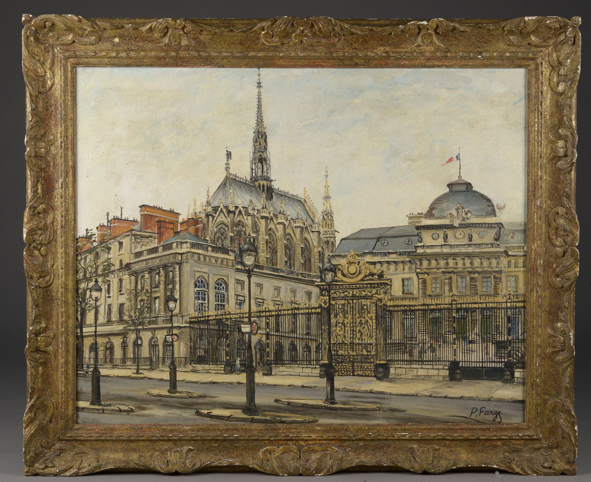 Null Pierre FARGE (1878-1947).

L'ancien Palais de Justice de Paris et la Sainte&hellip;