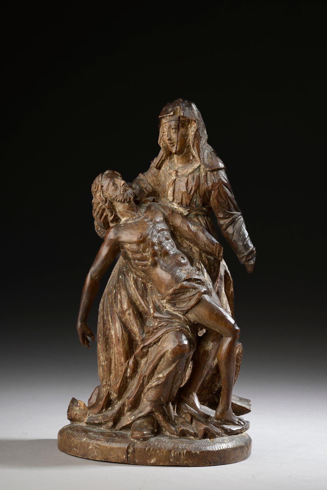 Null 木雕的怜悯圣母（缺失）。
意大利或法国南部，17世纪。
高度：29.5厘米

专家 : Benoît BERTRAND先生, 06 88 47 62 &hellip;