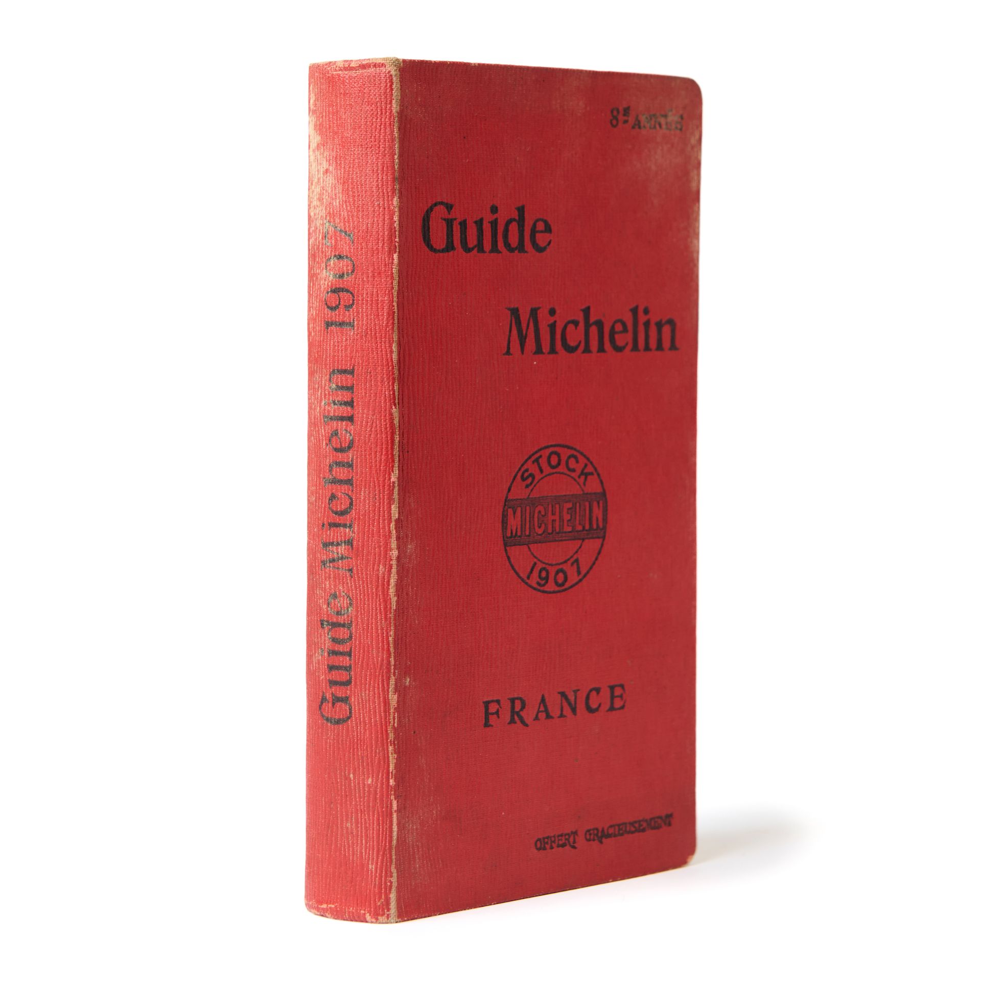 Null [MICHELIN]. Guide Michelin 1907. 

In-12, exemplaire offert gracieusement a&hellip;