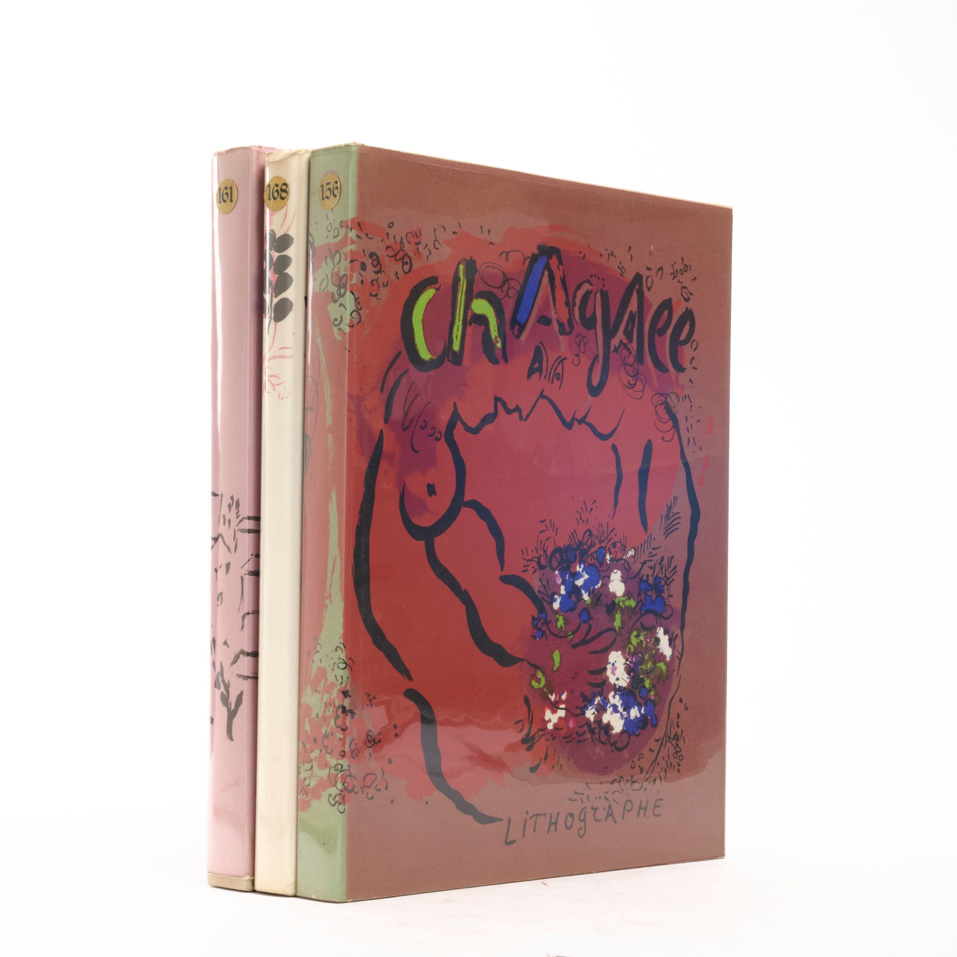 Null [CHAGALL (Marc)]. Chagall lithographe. Paris, André Sauret, 1960-1969.

3 v&hellip;