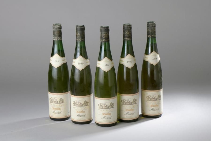 Null 5 bouteilles MUSCAT Kuehn 1989 (1 LB)