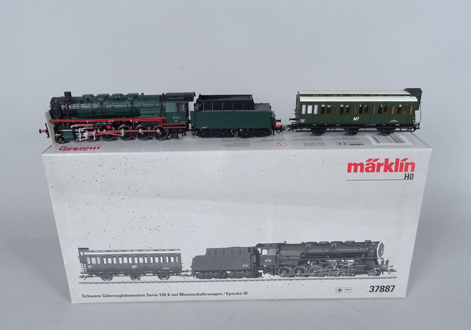 Null Jouet: Train MARKLIN HO: 37887 locomotive à vapeur lourde pour train de mar&hellip;