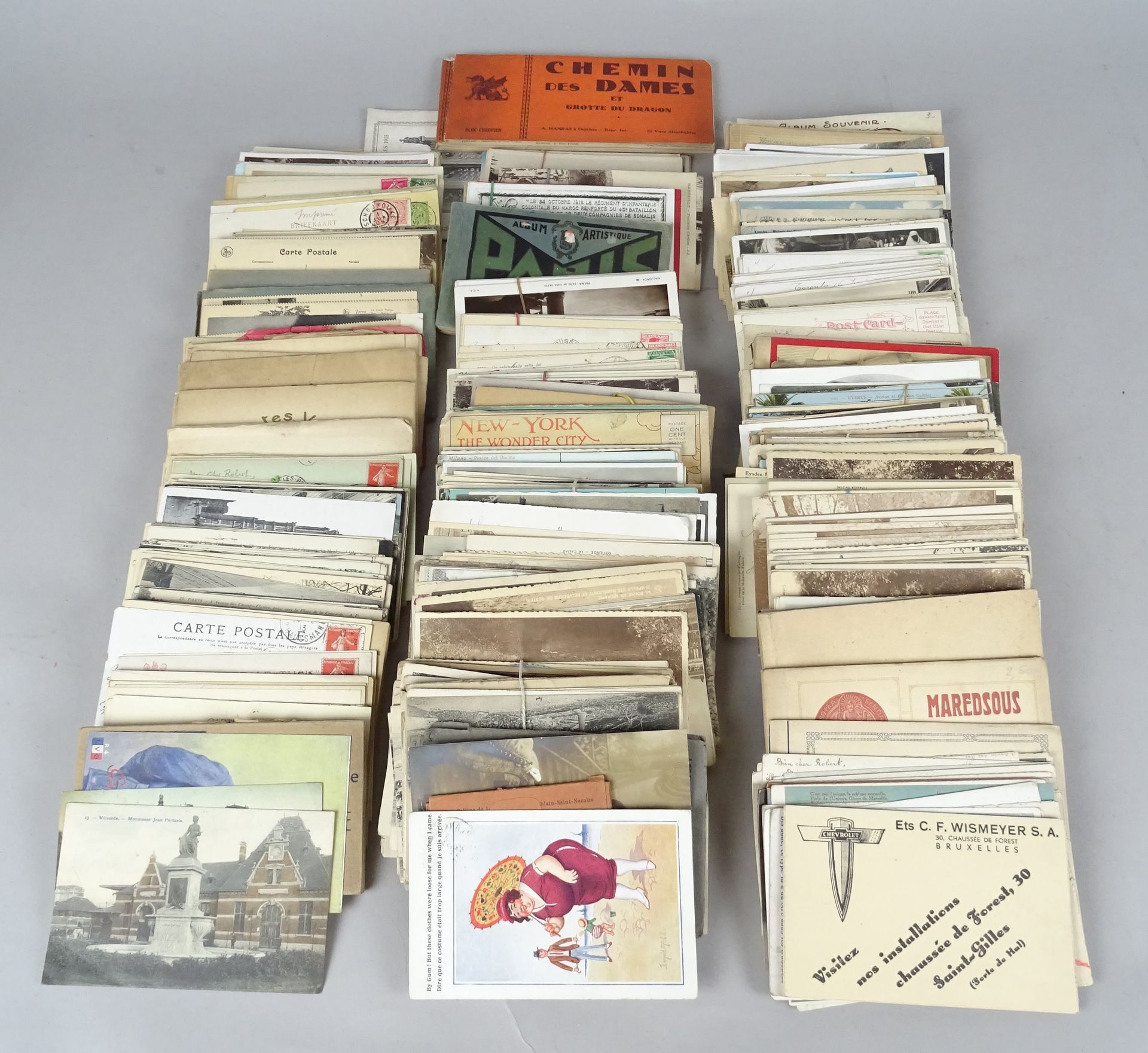 Null Collection: cartes postales: Très gros lot de CP du Monde et nombreux carne&hellip;