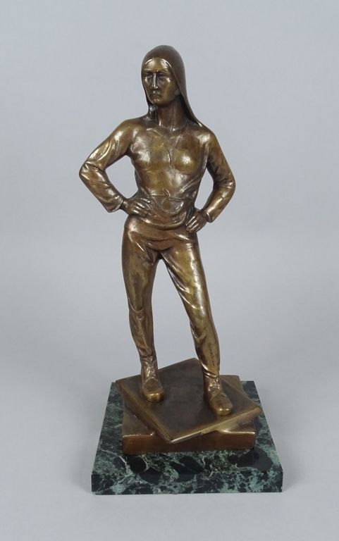 MEUNIER Constantin Sculpture: bronze -Le débardeur- d'après *MEUNIER C.* (Consta&hellip;