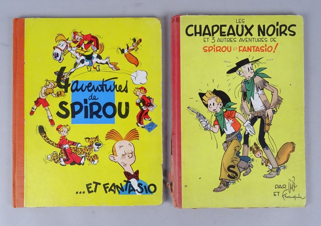 Null BD: Spirou et Fantasio par Franquin éd.DUPUIS(2): Chapeaux noirs avec Jijé &hellip;