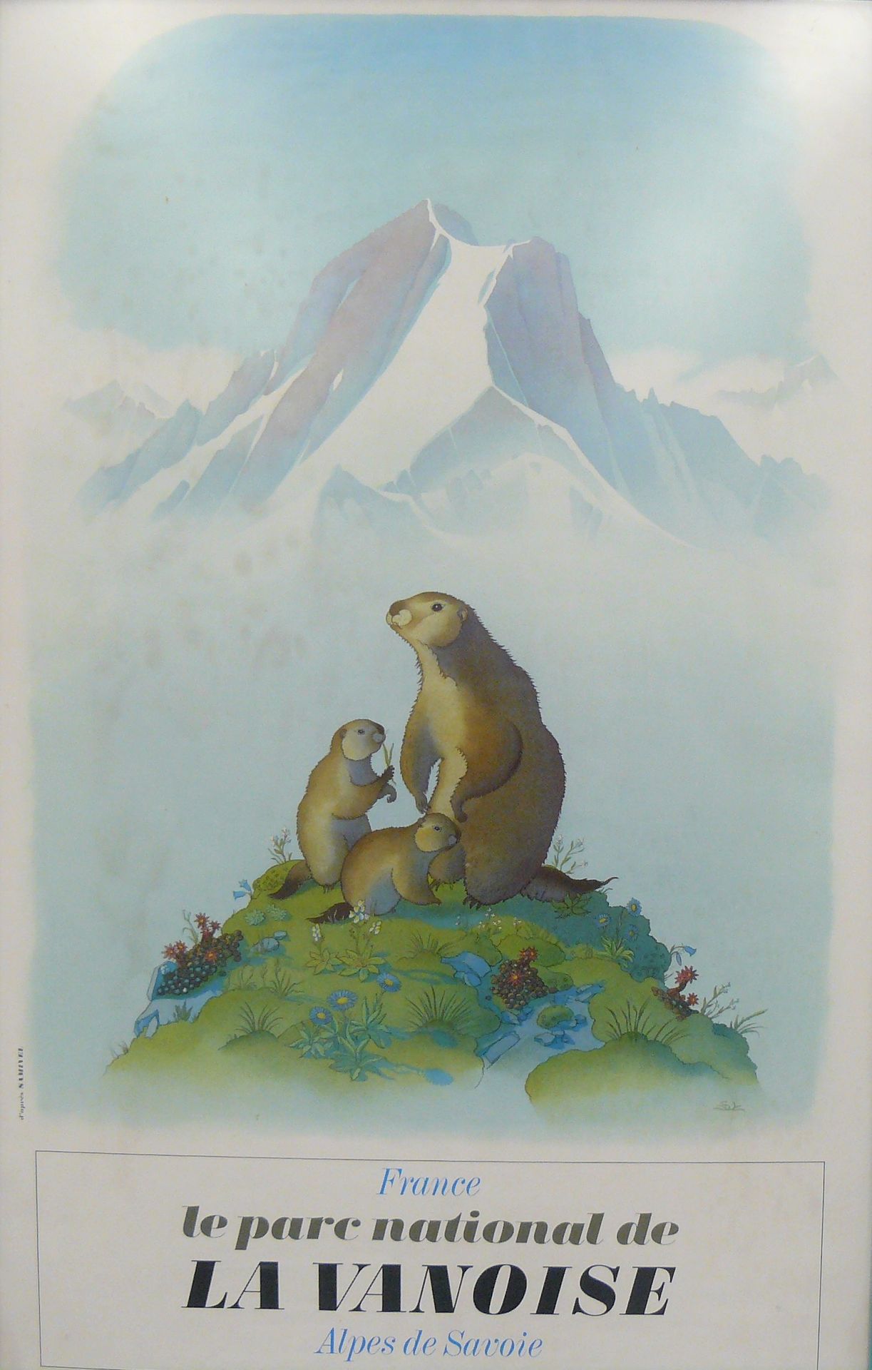 SAMIVEL SAMIVEL (after) : a poster, the Vanoise National Park. Mythra publisher &hellip;