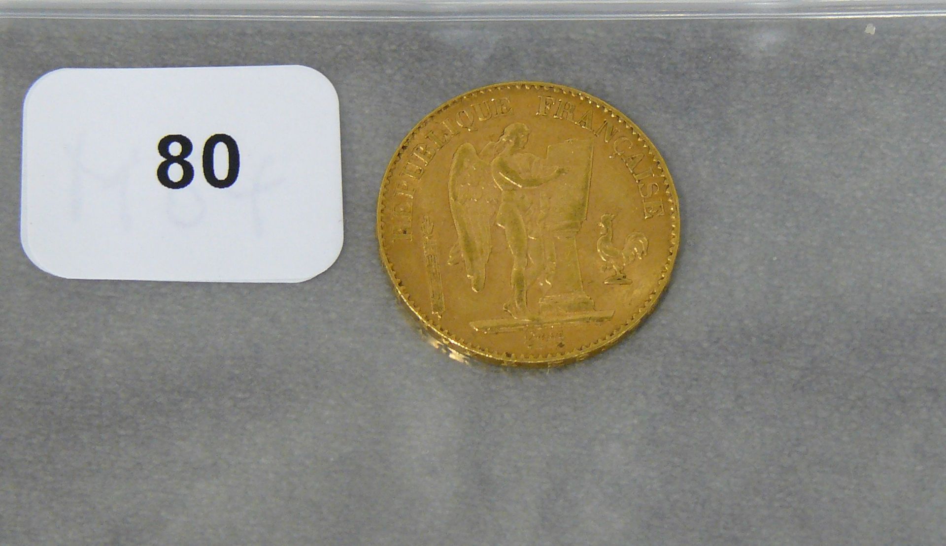 OR une pièce de 20 francs or - Génie - 1897 A - Frais Réduits sur les monnaies d&hellip;
