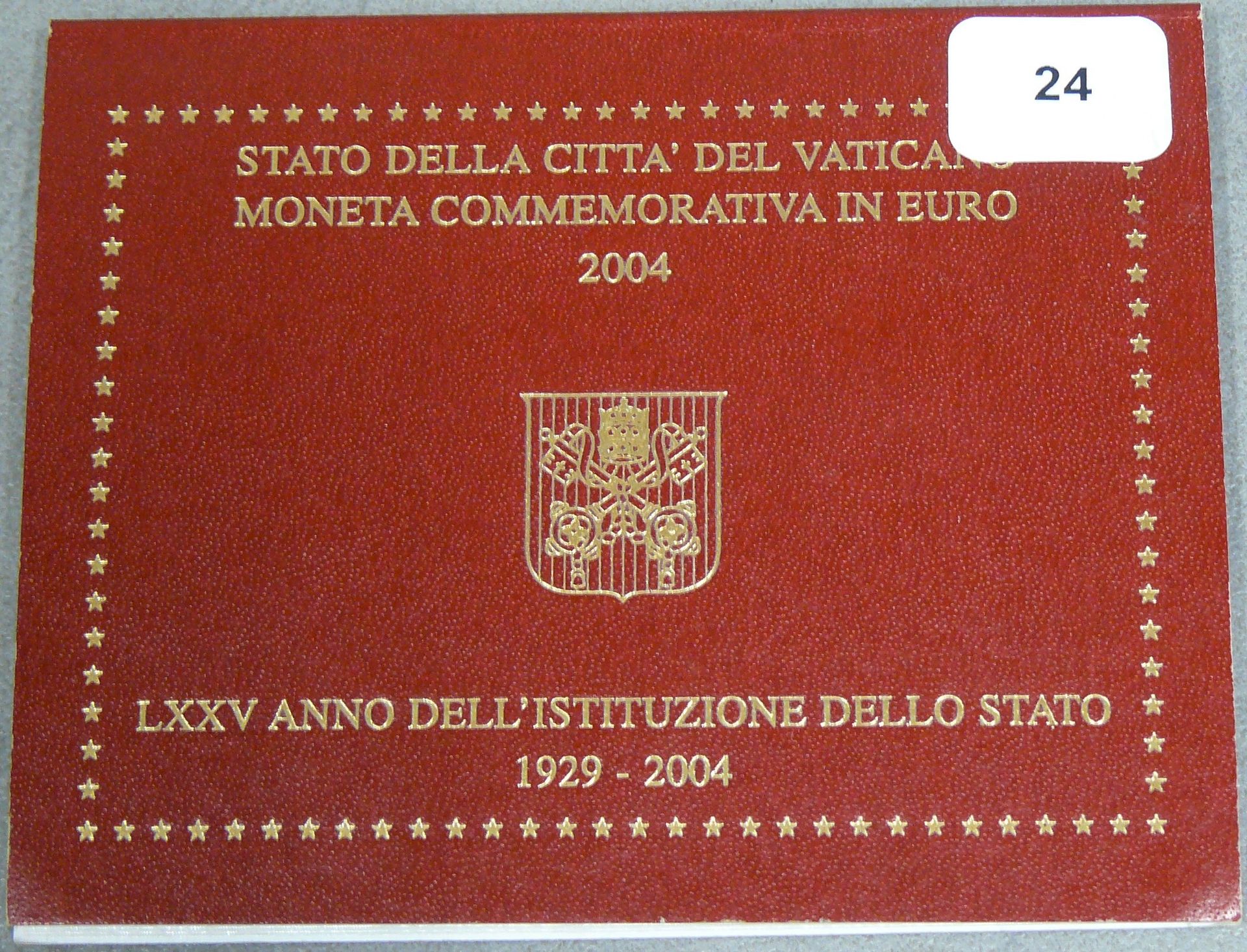 Null Vatican - une pièce de 2 € - 2004 - Jean Paul II - Commémorative - FDC